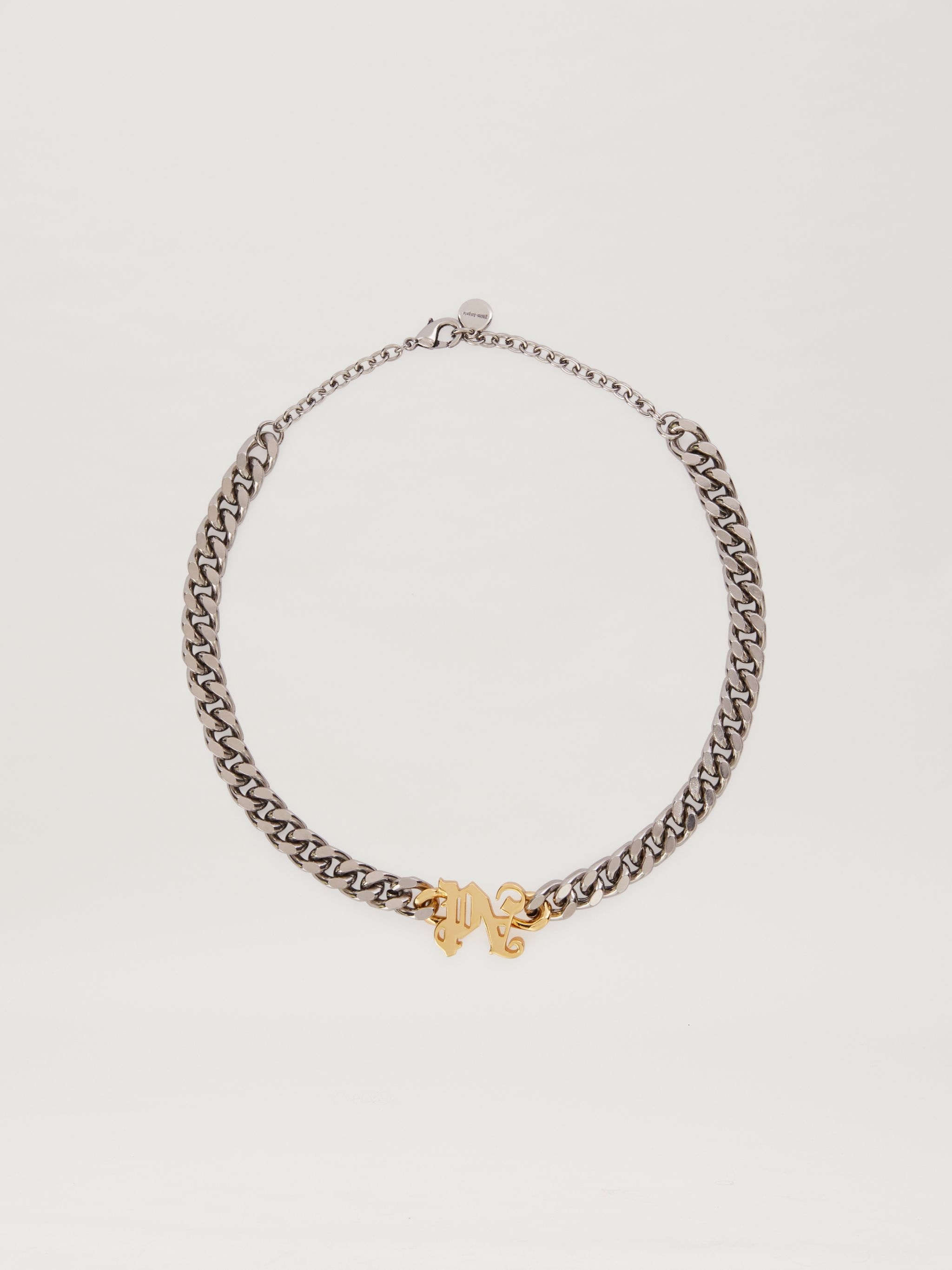 Gold Monogram necklace - 1