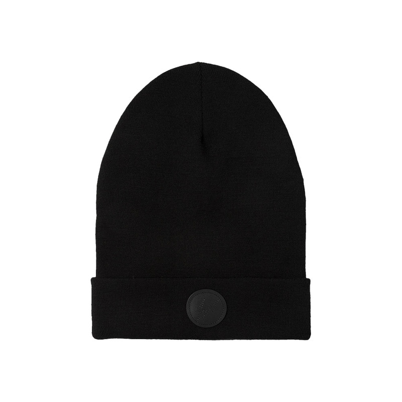 Moncler Genius x 조각 Hiroshi Fujiwara Beanie '블랙 이름 * - 1