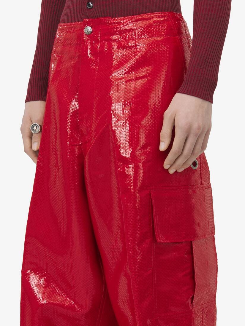Low Rise Cargo Trousers - 5