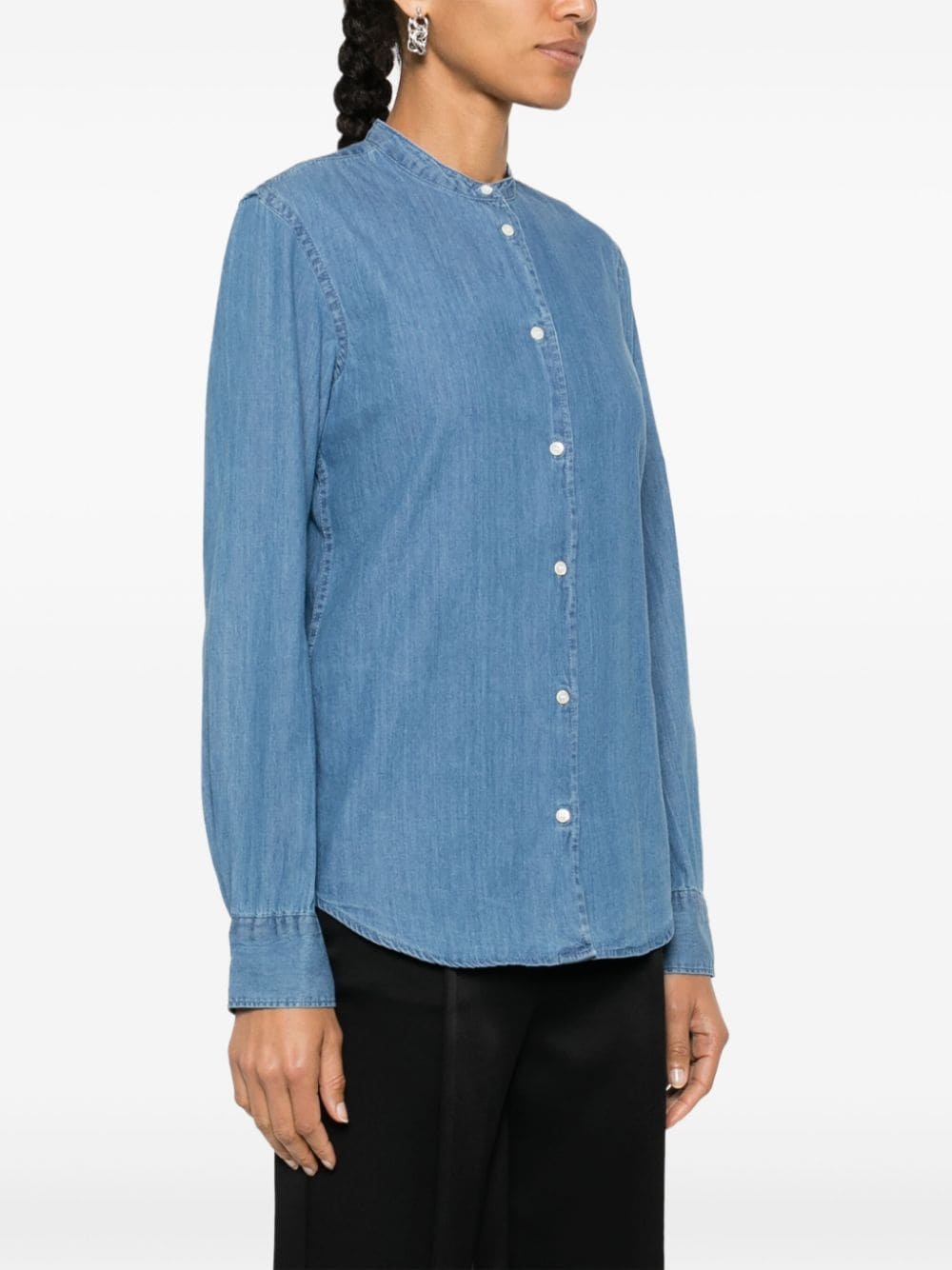 denim cotton shirt - 3