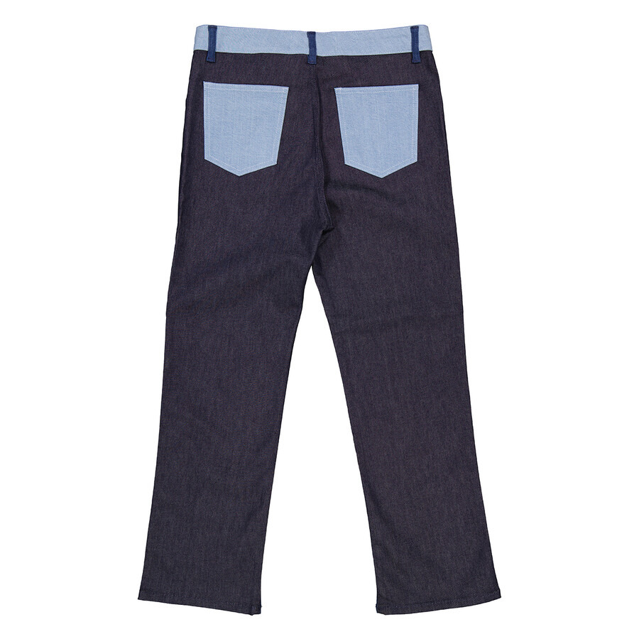 Victoria Beckham Ladies Pants Light Blue Cali Jean - 5