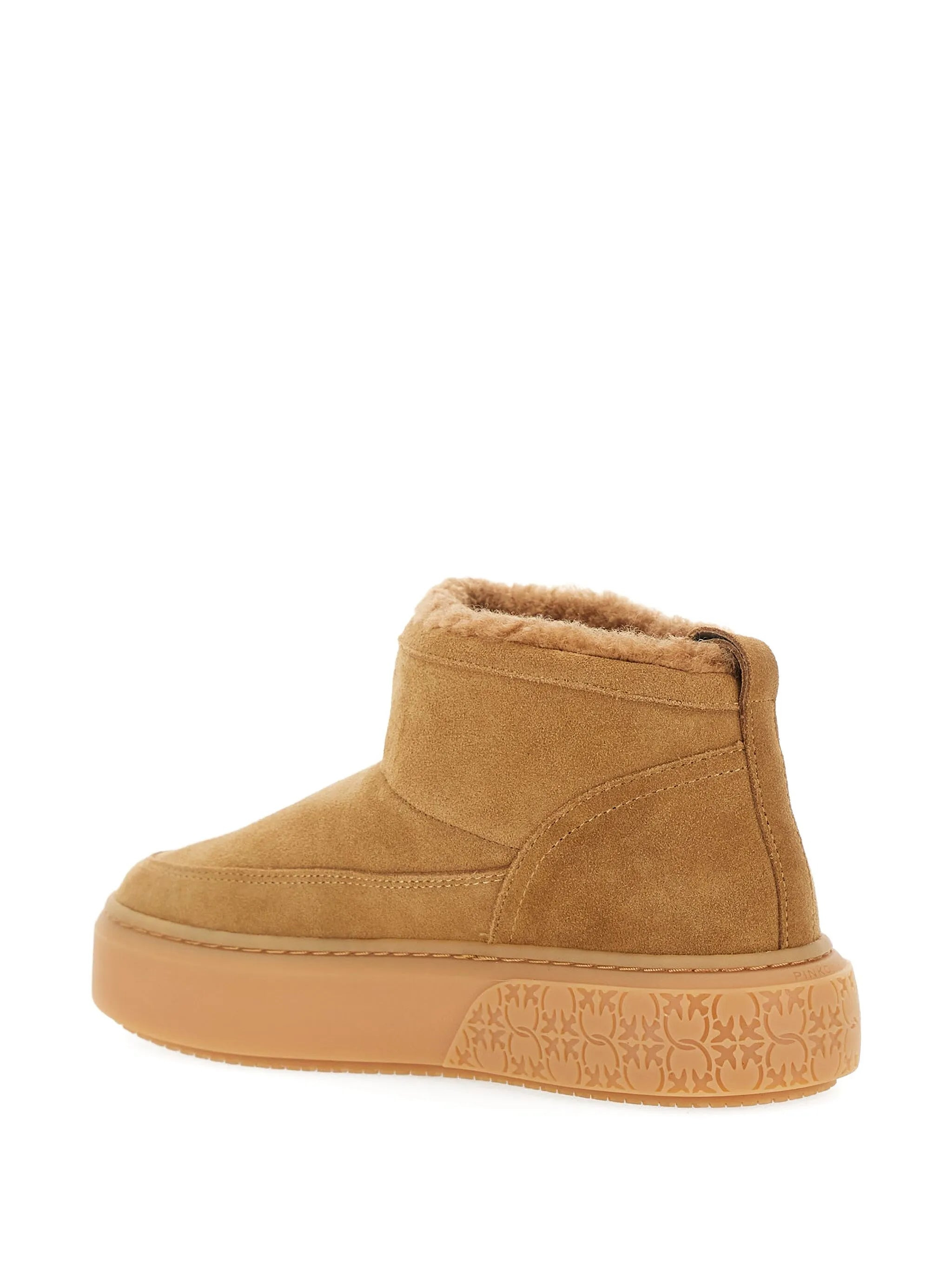 Pinko Suede Platform Boots - 3