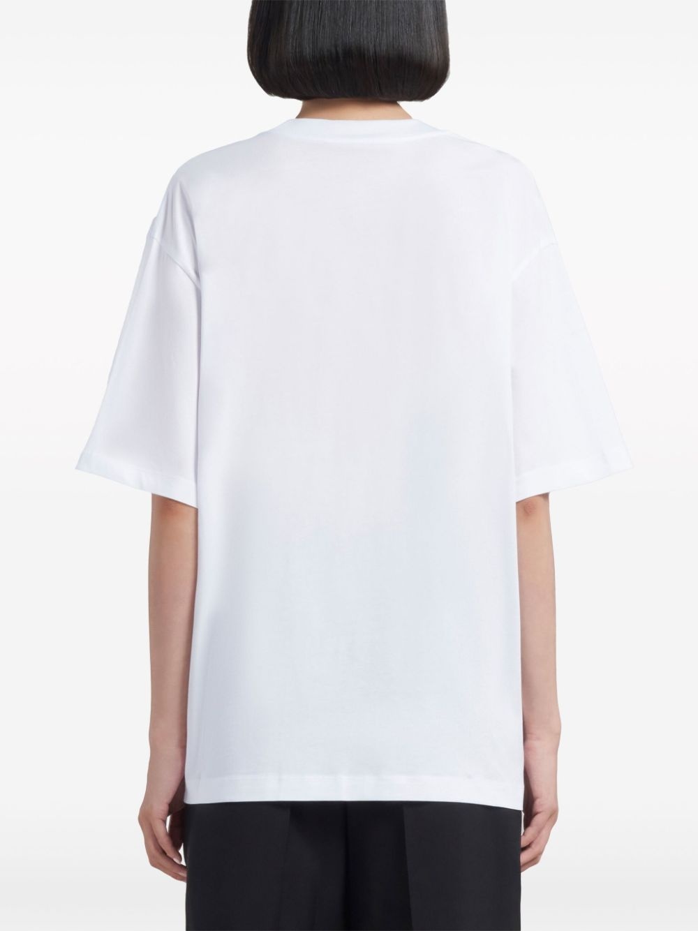 logo-print crew-neck T-shirt - 4