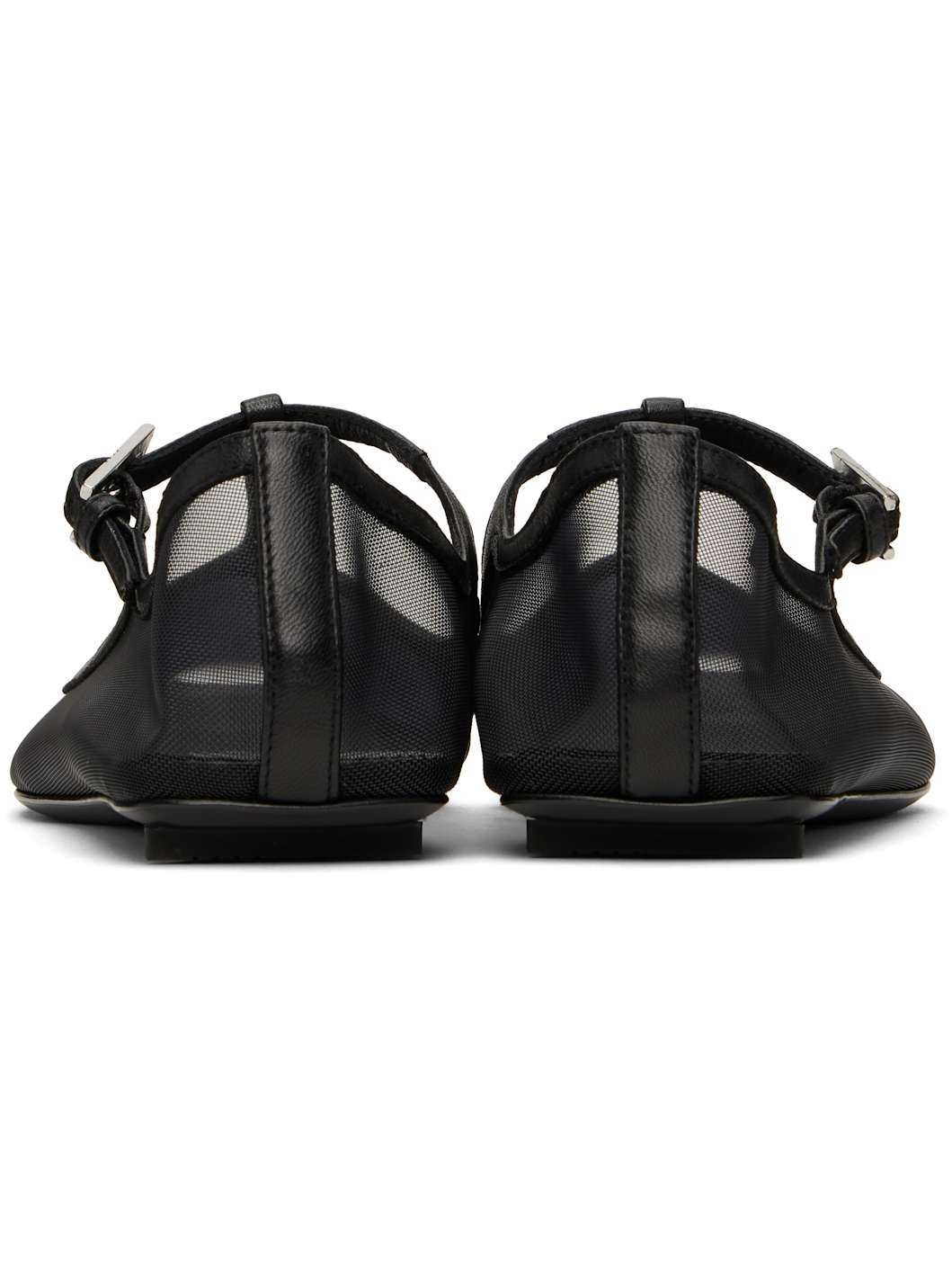 Black Juno Ballerina Flats - 2