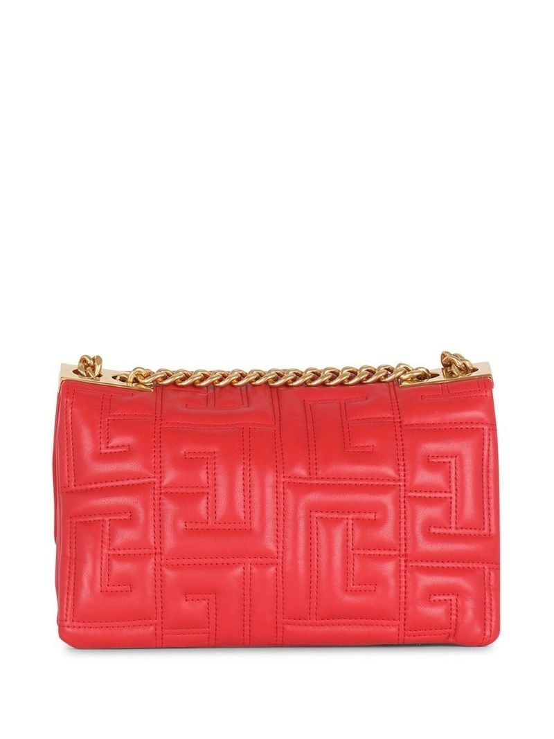 quilted leather crossbody bag - 3