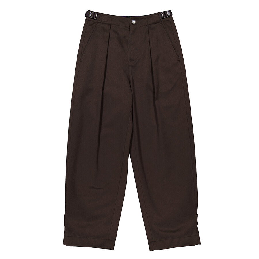 Burberry High-Waist Cropped Cotton Trousers - 5