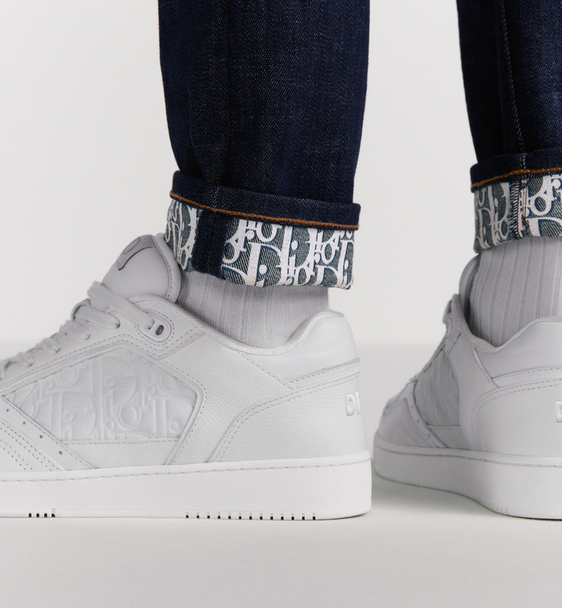 Long Slim-Fit Dior Oblique Jeans 4