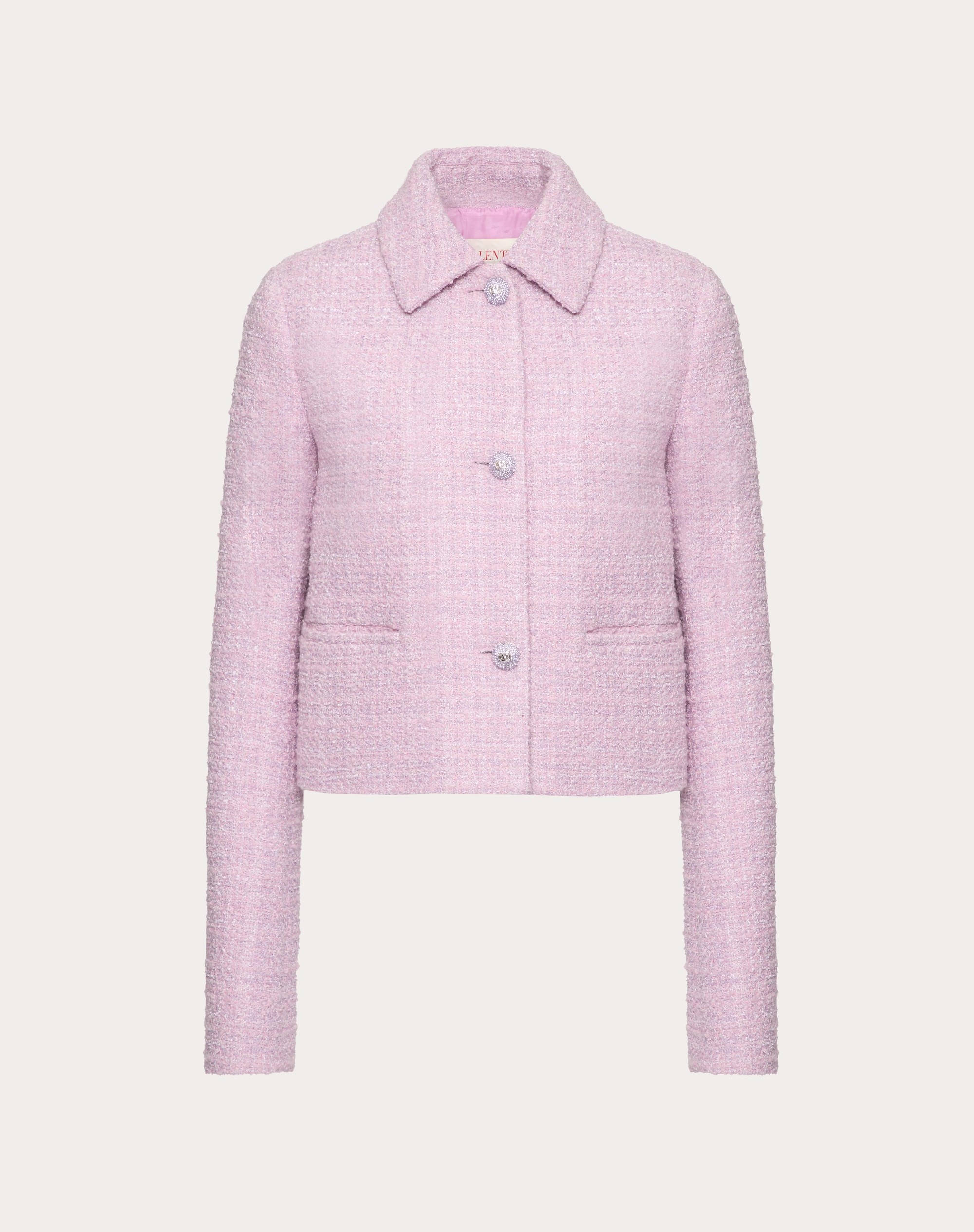 GLACE TWEED JACKET - 1