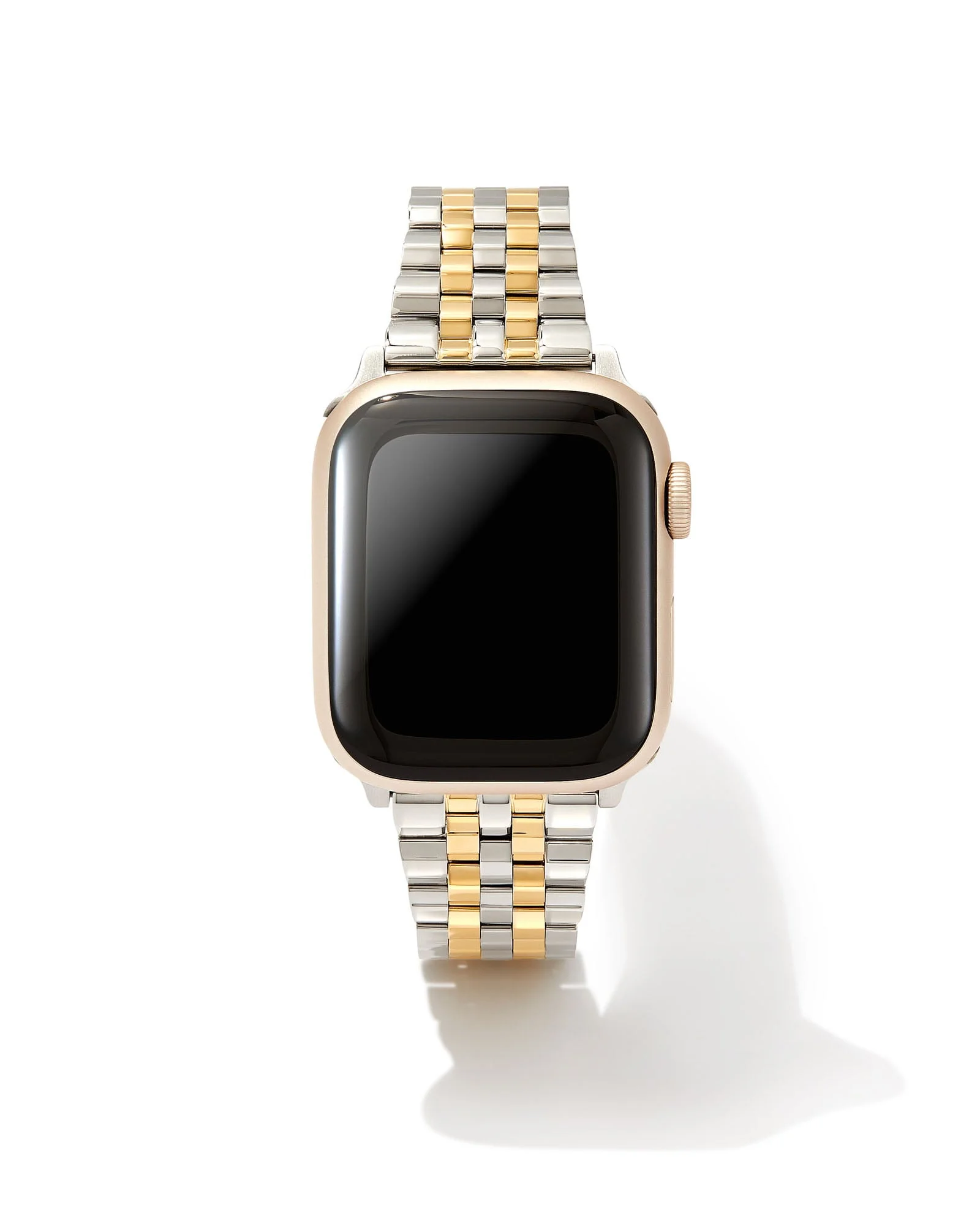 Alex 5 Link Watch Band in Two Tone Stainless Steel - 1