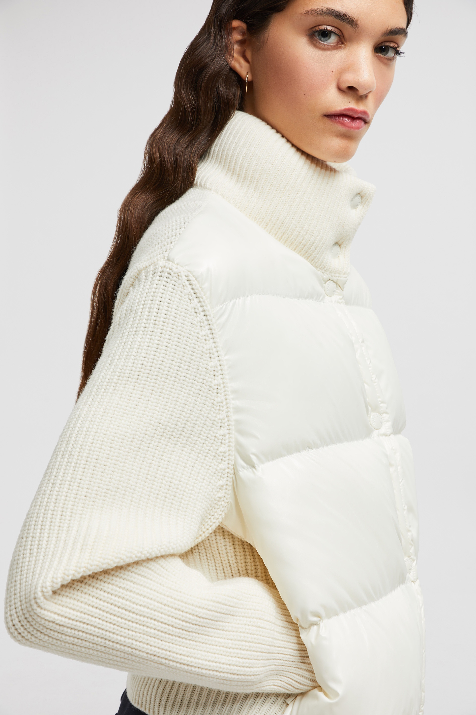 Padded Wool Cardigan - 7