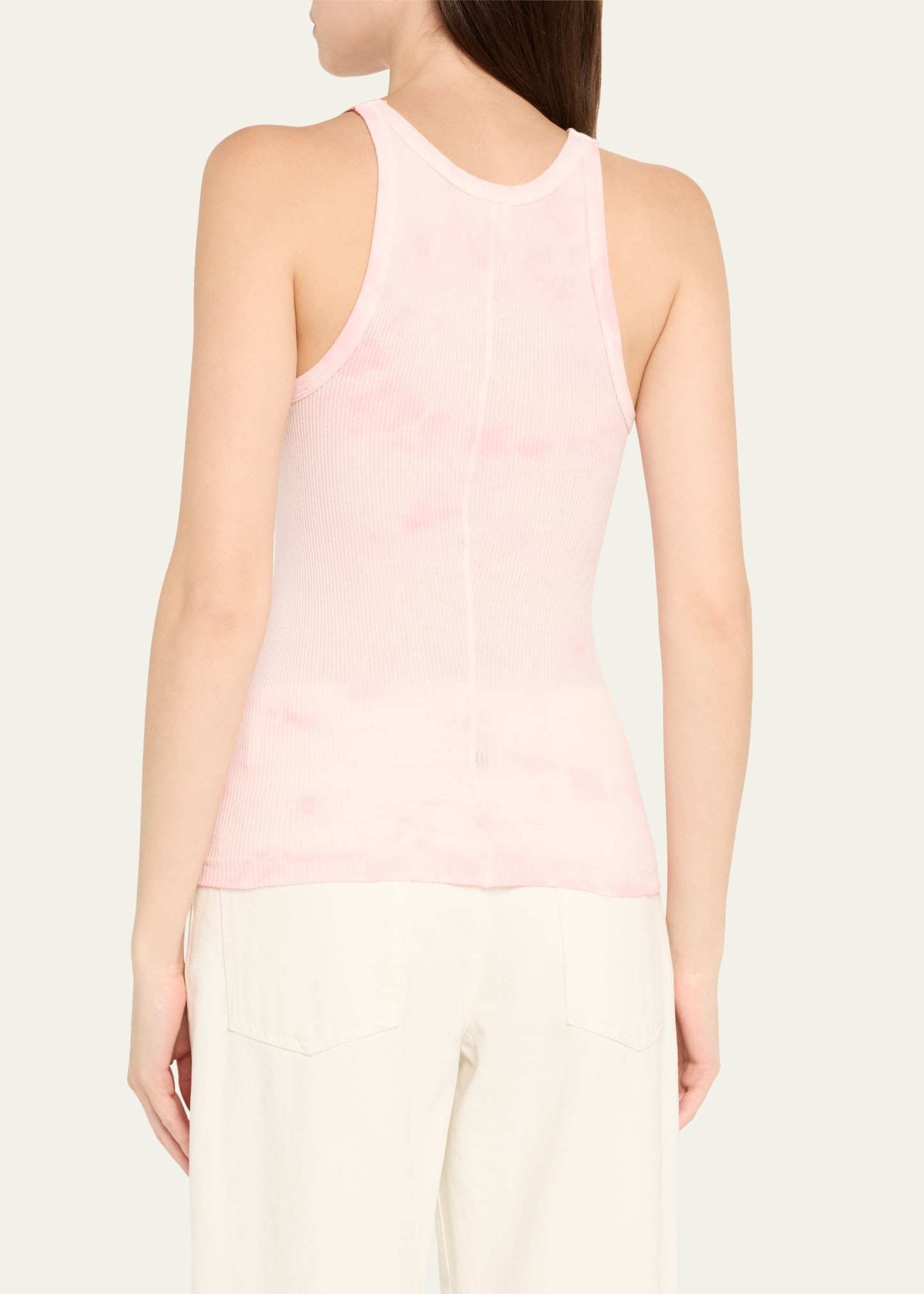 Ribbed Scoop-Neck Tank Top - 3