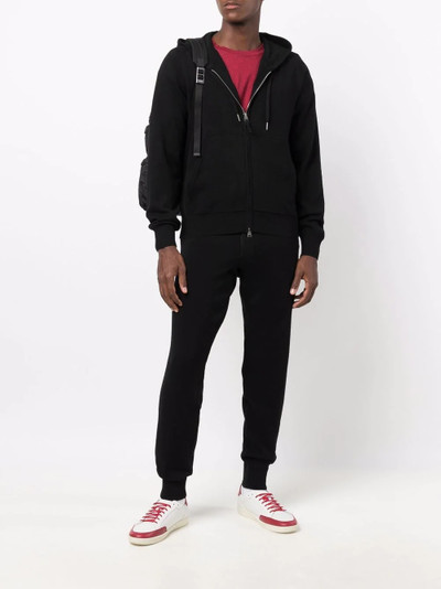 TOM FORD zip-up cotton hoodie outlook