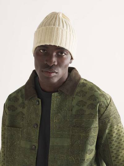 BEAMS PLUS Ribbed Wool Beanie outlook