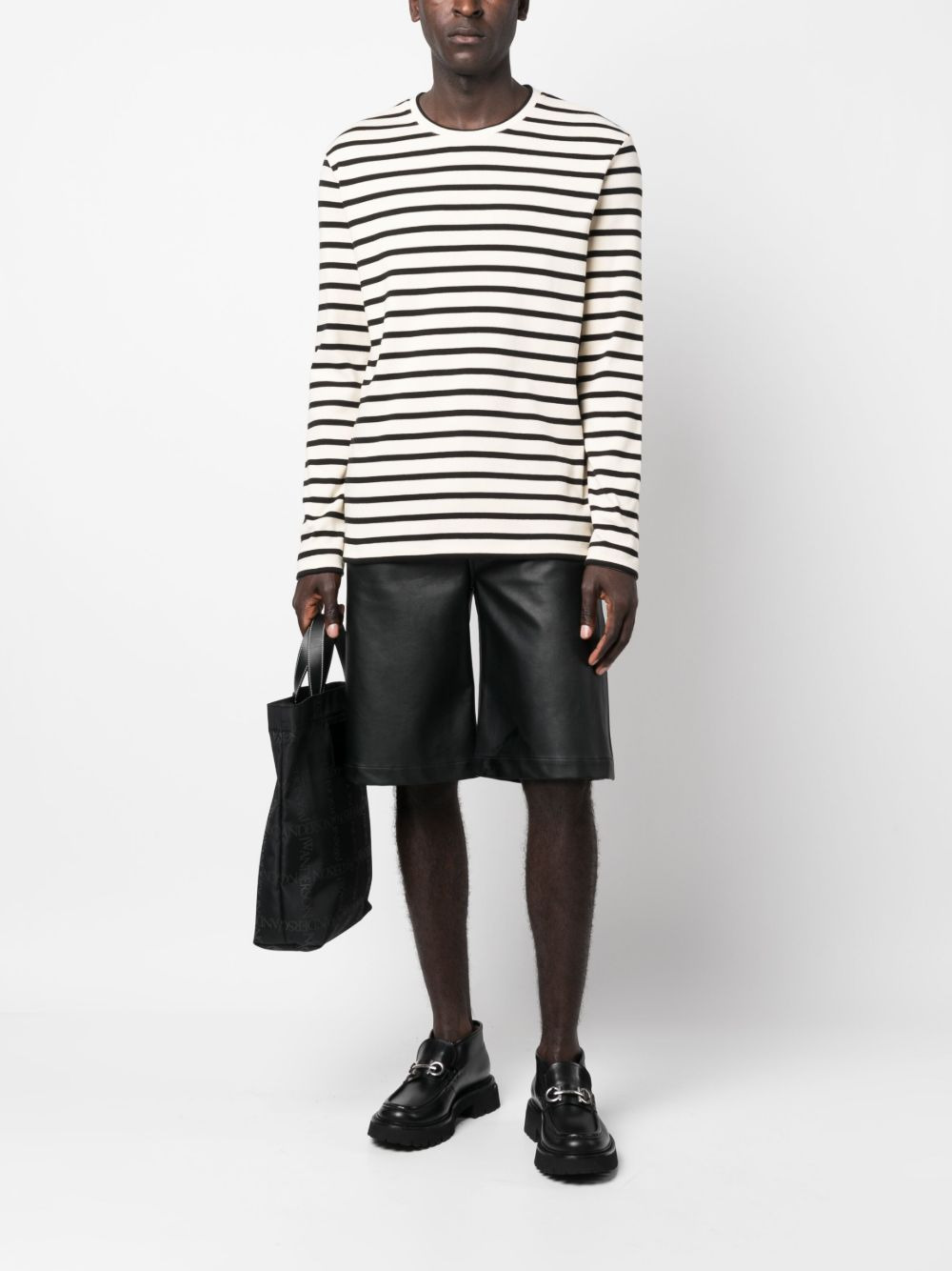 Jil Sander Men Cotton Long Sleeve T-Shirt - 4