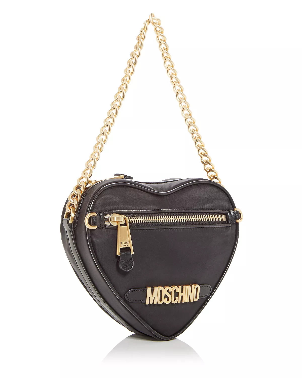 Heart Shape Nylon Shoulder Bag - 4