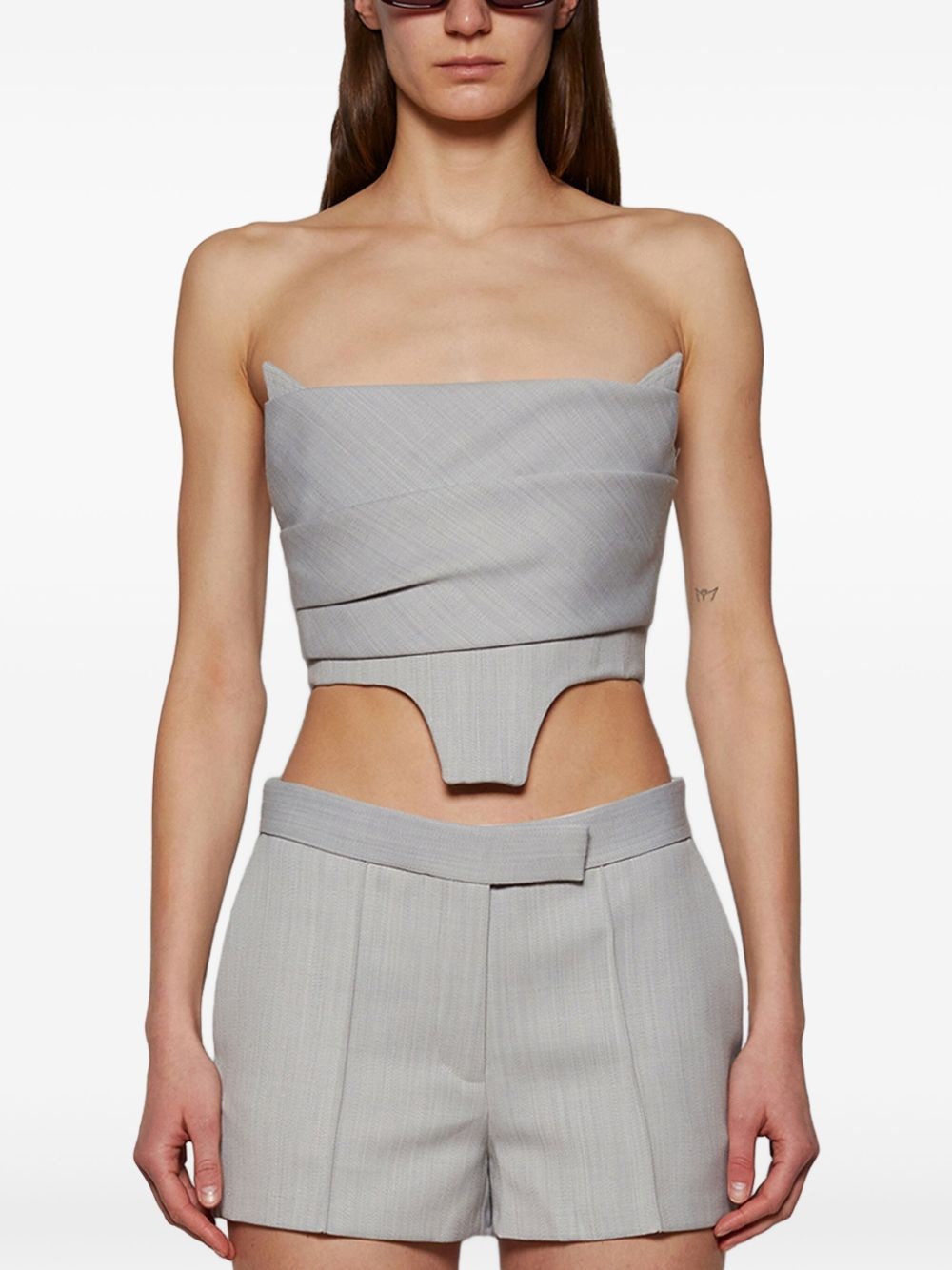 strapless corset top - 3