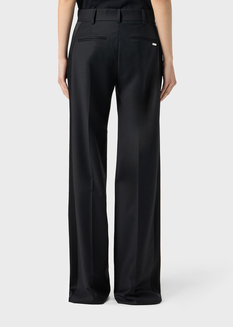 STRAIGHT-LEG TWILL PANTS 4