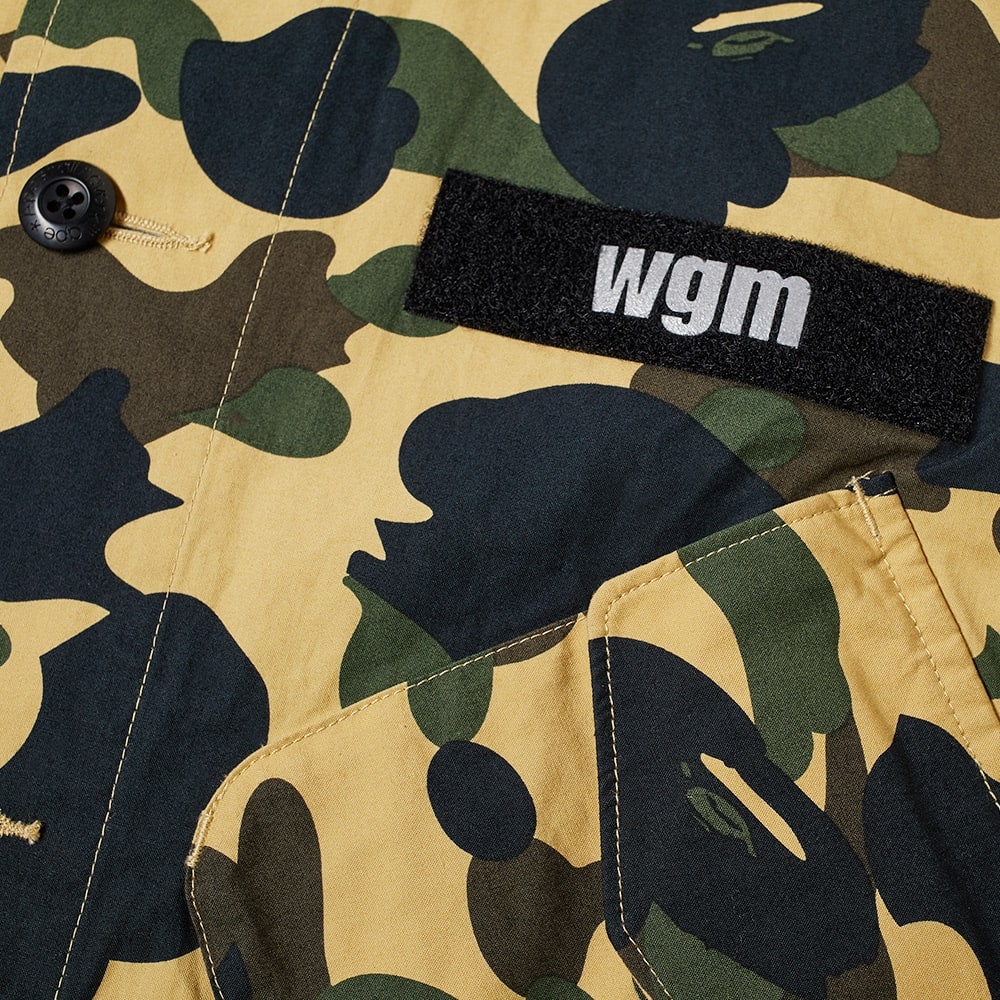 A Bathing Ape 1st Camo Tactical Military Shirt - 3