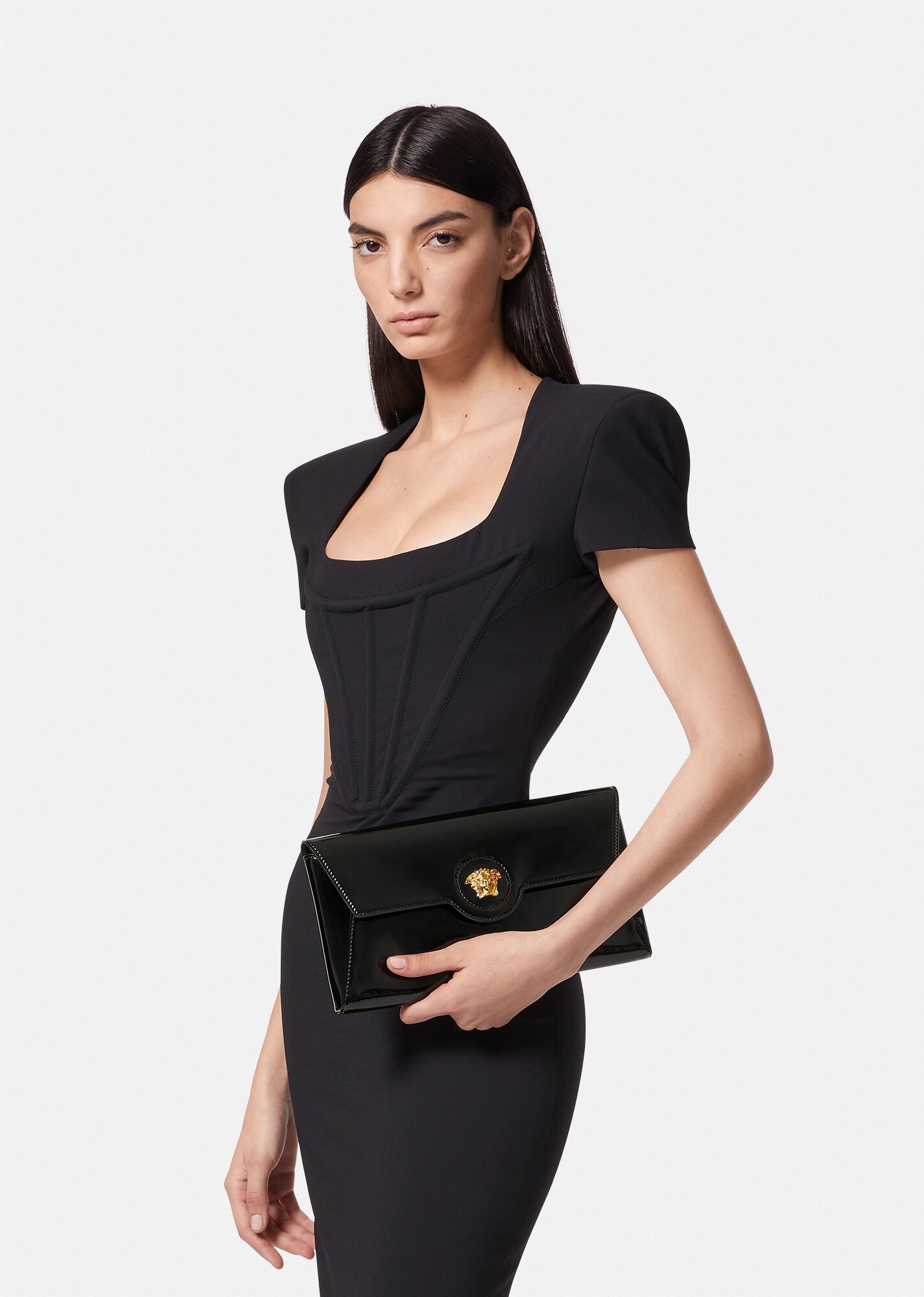 La Medusa Patent Clutch - 6