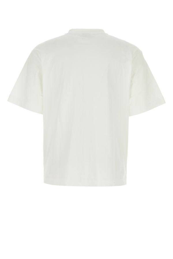 Off White Man White Cotton Oversize T-Shirt - 2