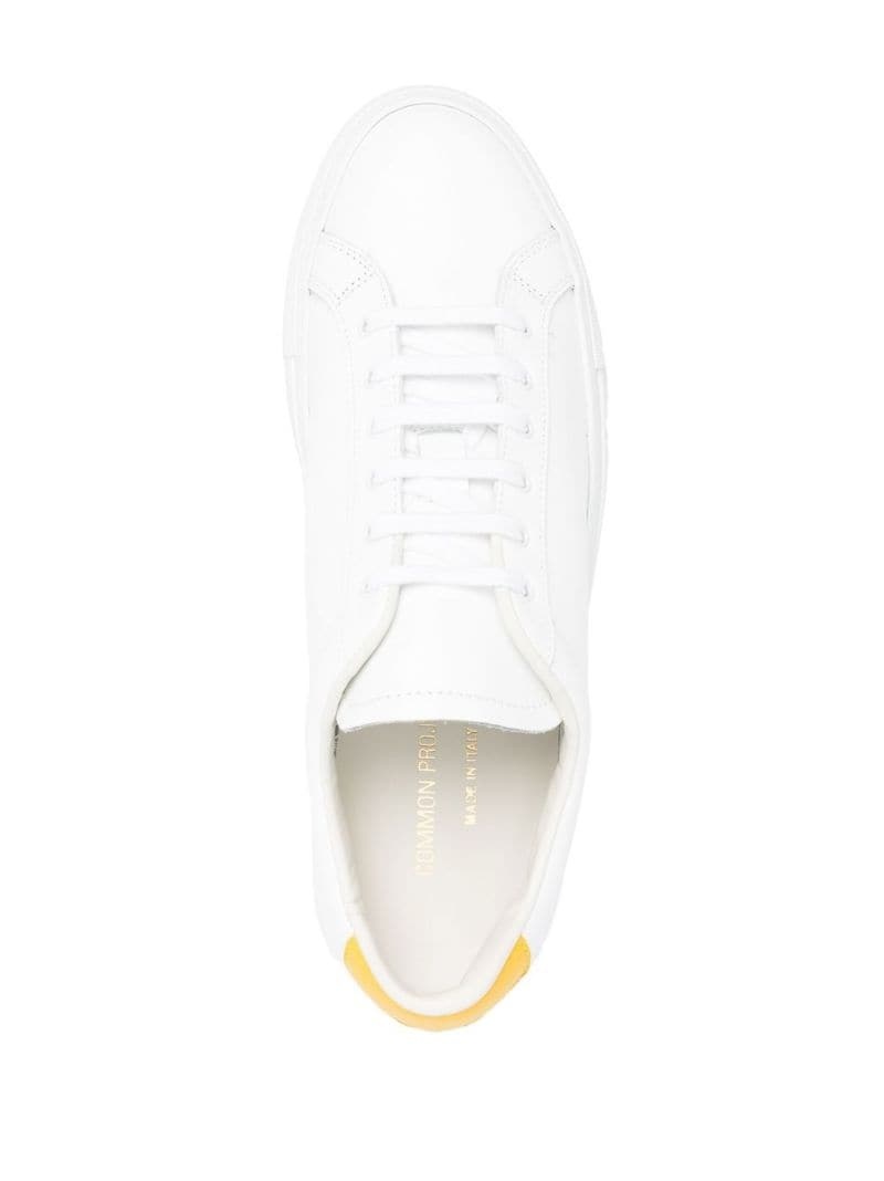Retro Low leather sneakers - 6