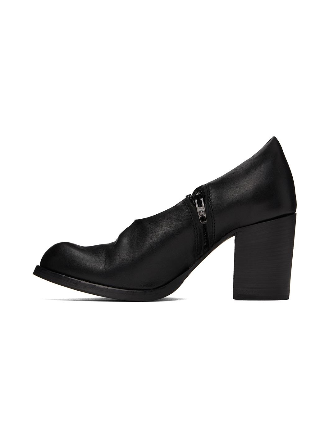 Black Adam Signature Edition Leather Slip-On Heels - 3