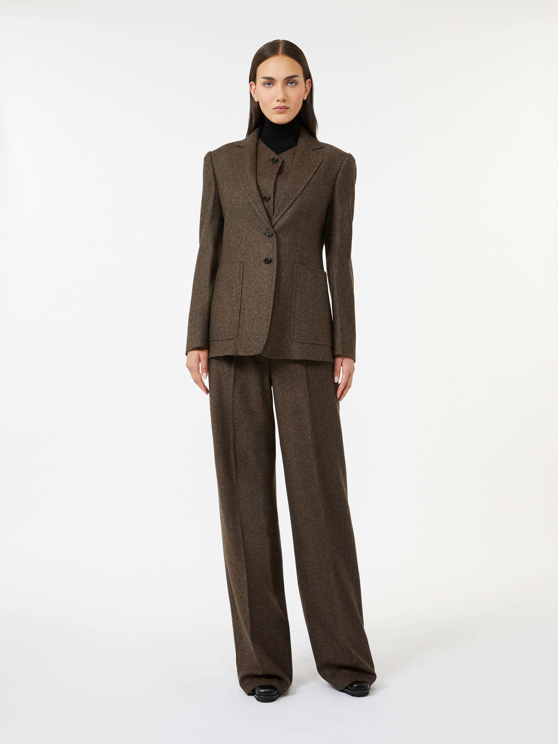BERMUDA1234 Wool tweed jacket - 2