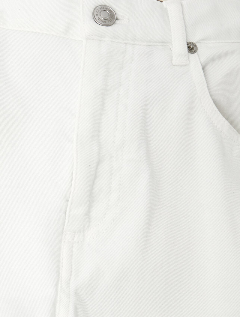 FRESCOBOL CARIOCA COLUMBO COTTON TWILL TROUSERS outlook