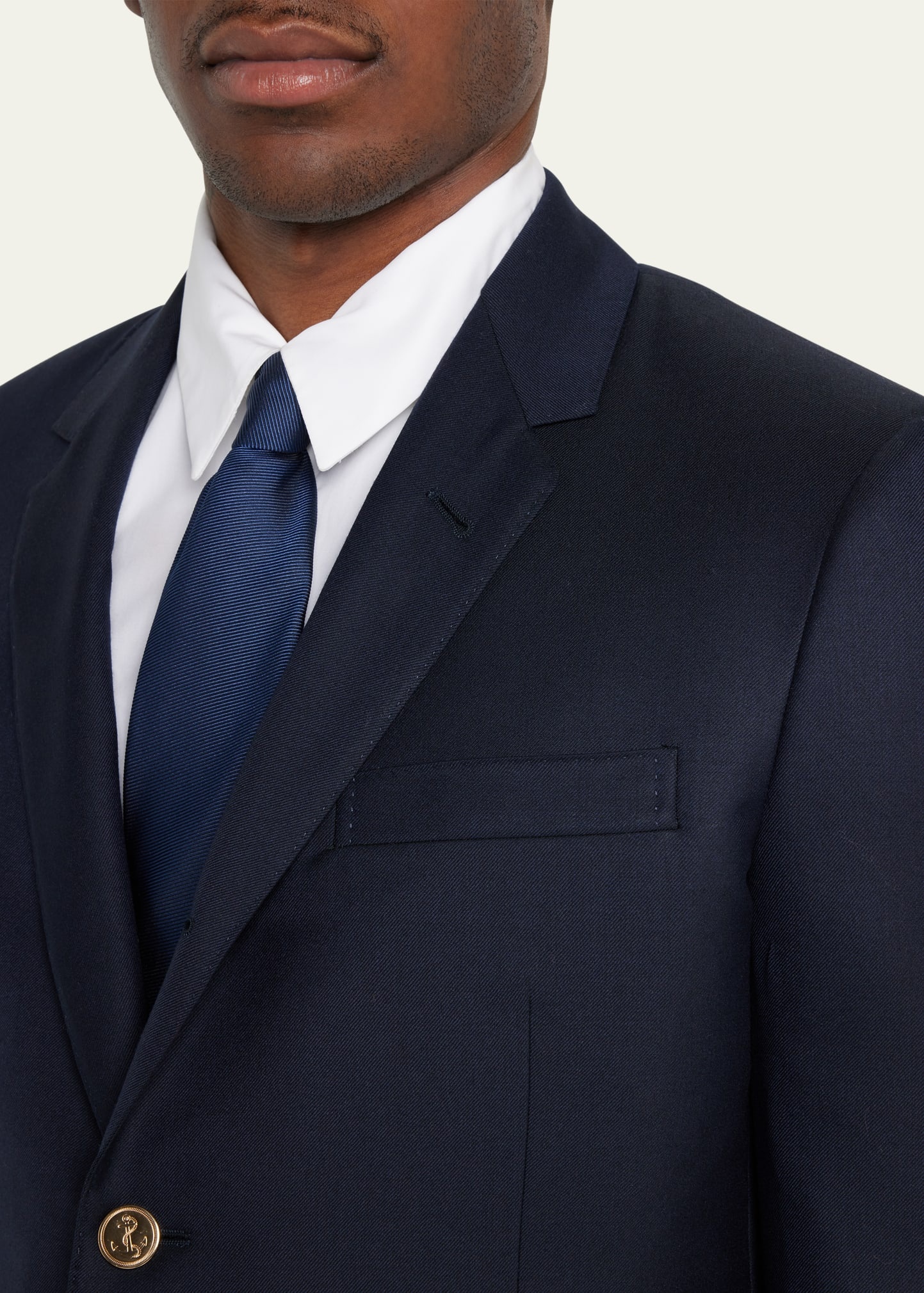 Men's Super 120s Wool Sport Coat - 5