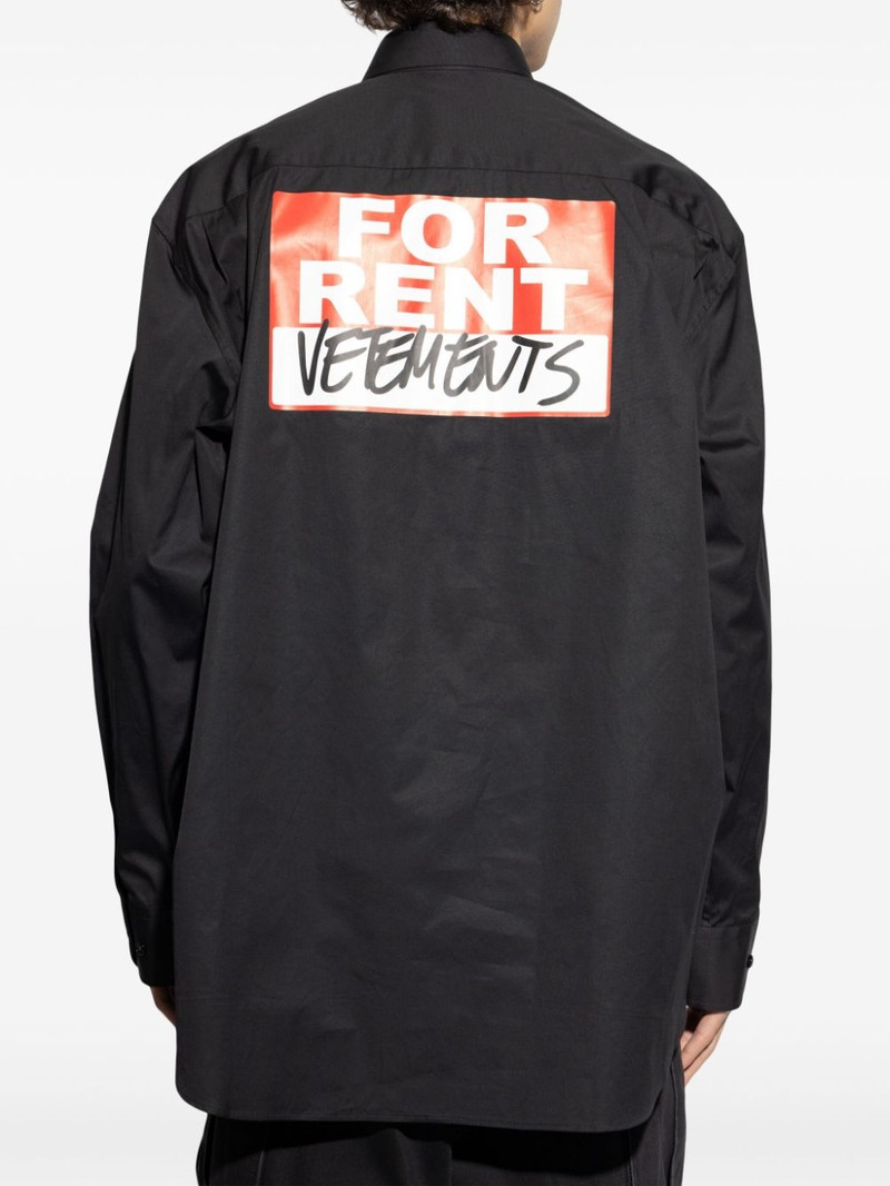 sticker-print shirt 4