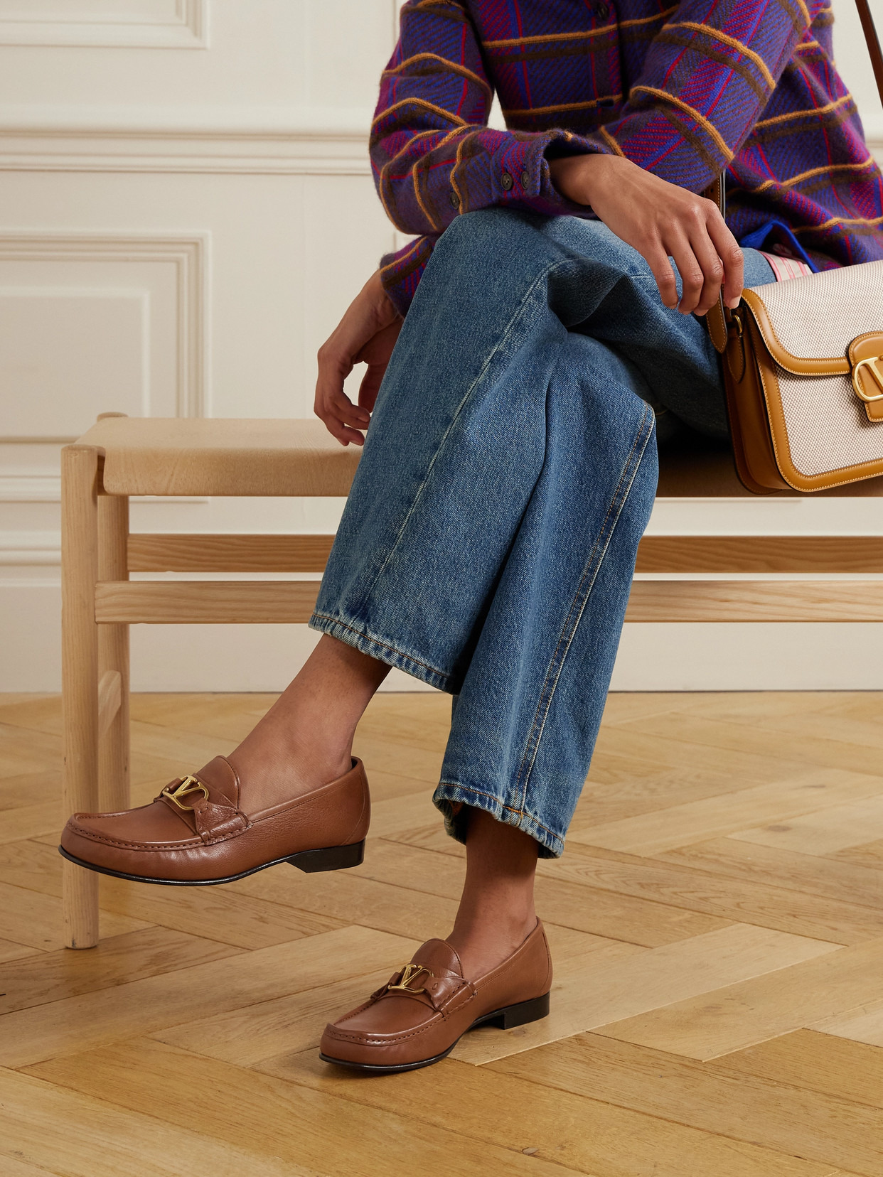 Vlogo Signature 20 Leather Loafers - 6