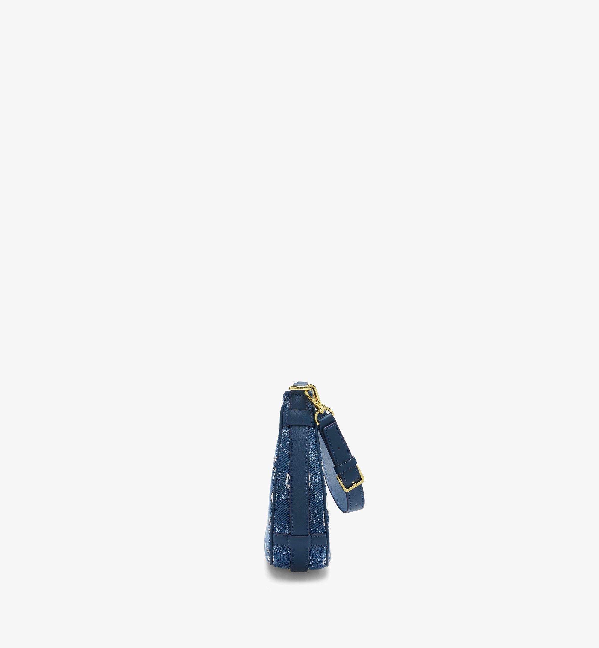 Aren Hobo Bag in Vintage Denim Jacquard - 3