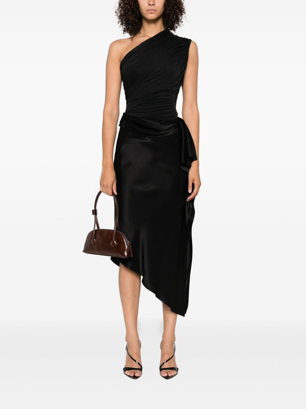 ruffled asymmetric skirt - 2