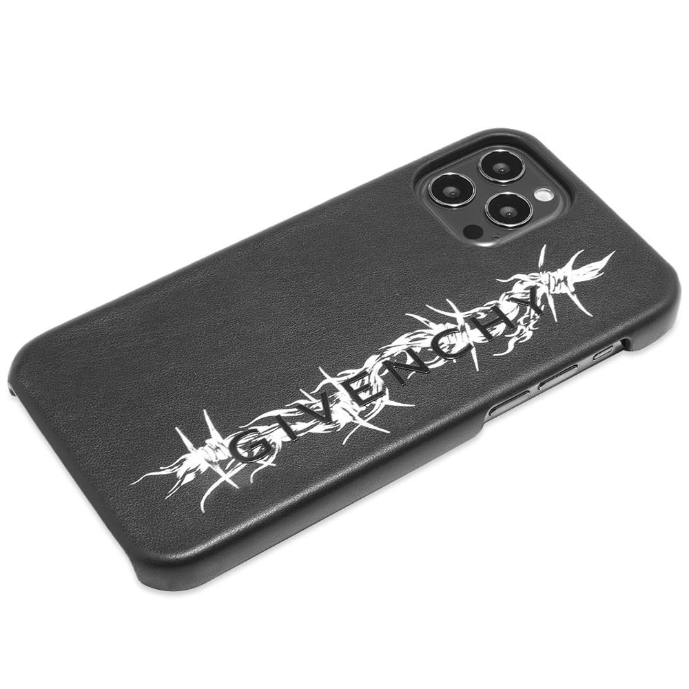 Givenchy Barbed Wire Logo iPhone 12 Cover - 3