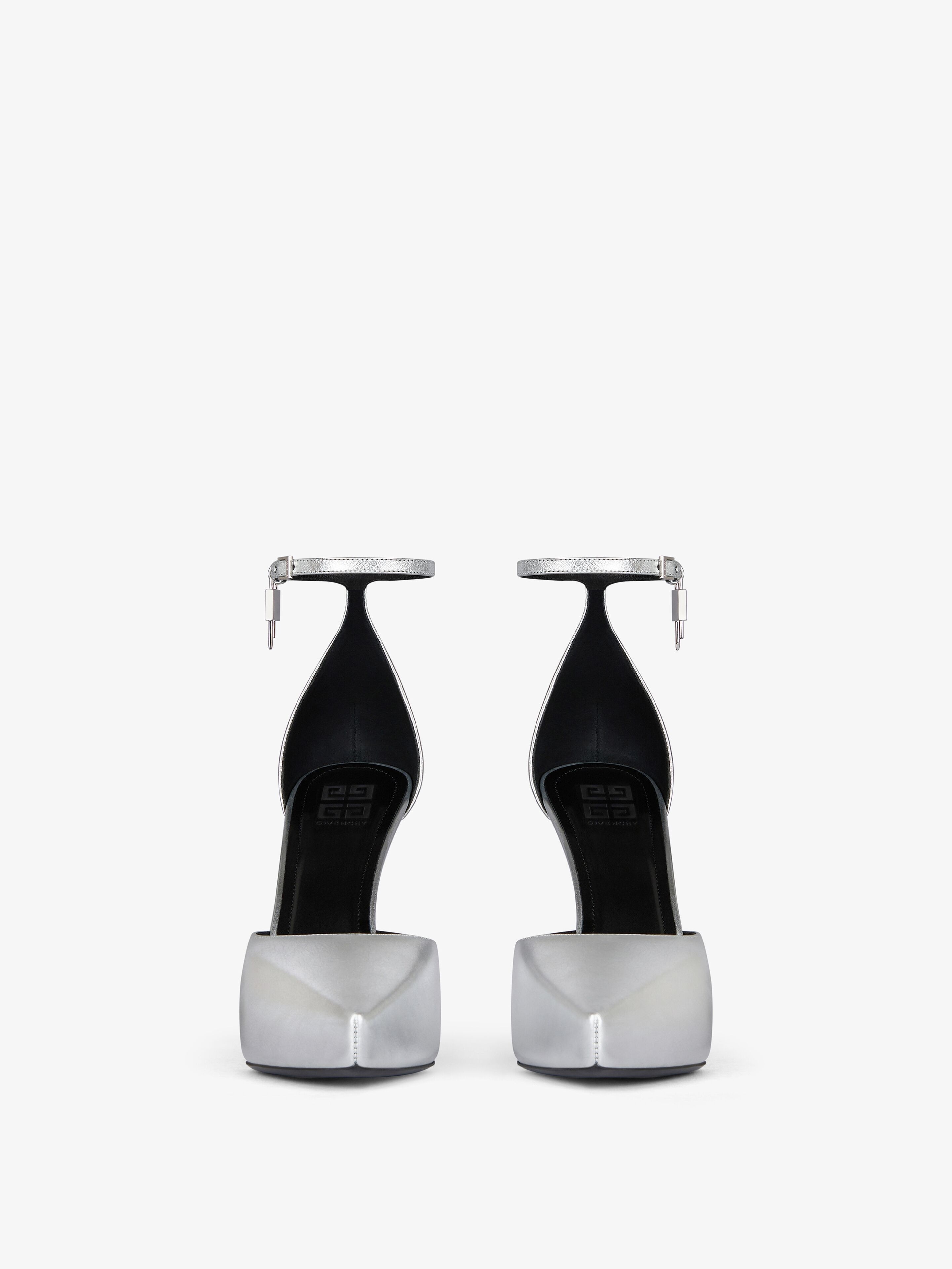 G-LOCK PLATFORM PUMPS IN LEATHER - 3
