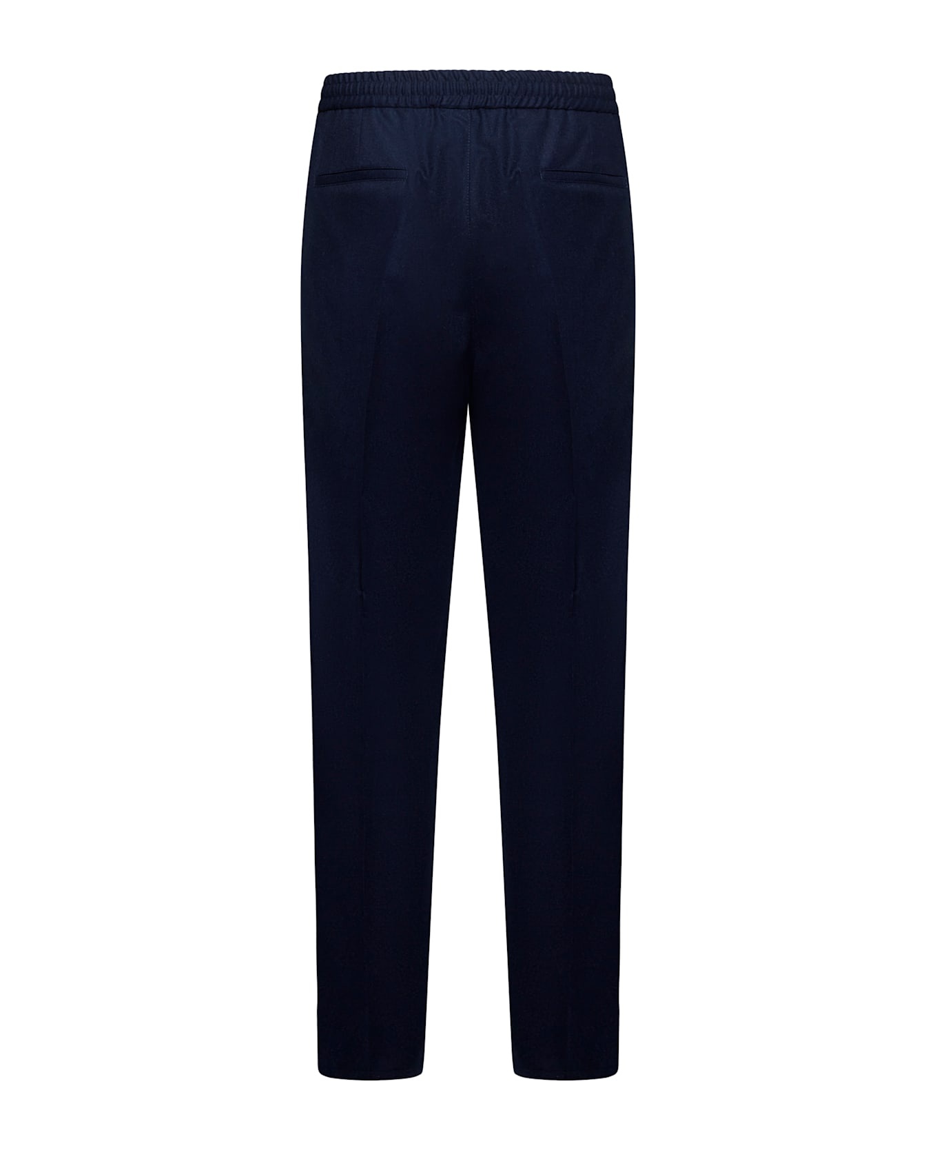 Pleated Tapered Leg Trousers - 2