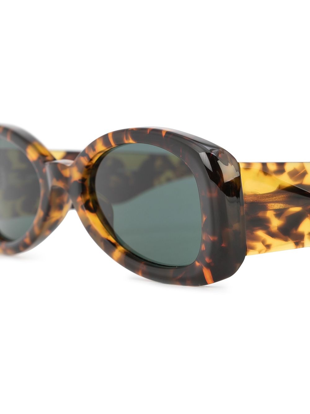 x Dries Van Noten tortoiseshell-effect sunglasses - 3