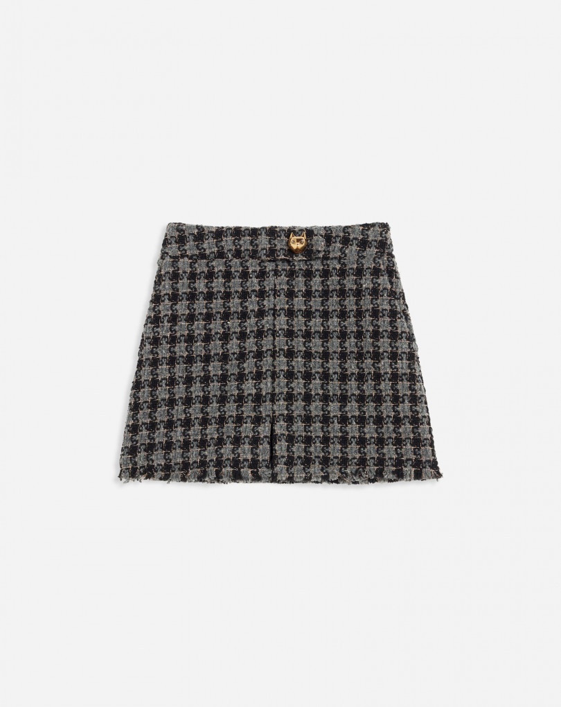 TWEED MINI SKIRT - 1