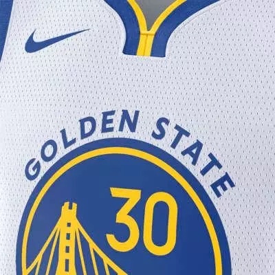 Men's Golden State Warriors Dri-FIT NBA ASC 22 Home Swingman Jersey-White/Curry - 3