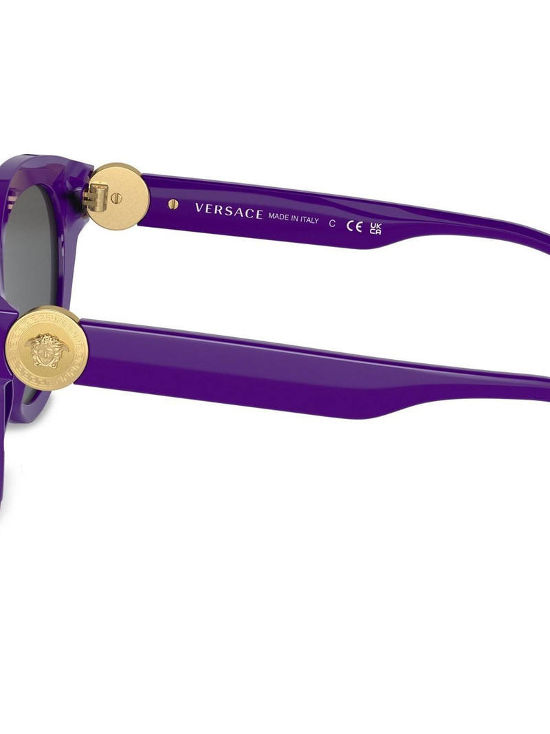 Medusa Head round-frame sunglasses 3