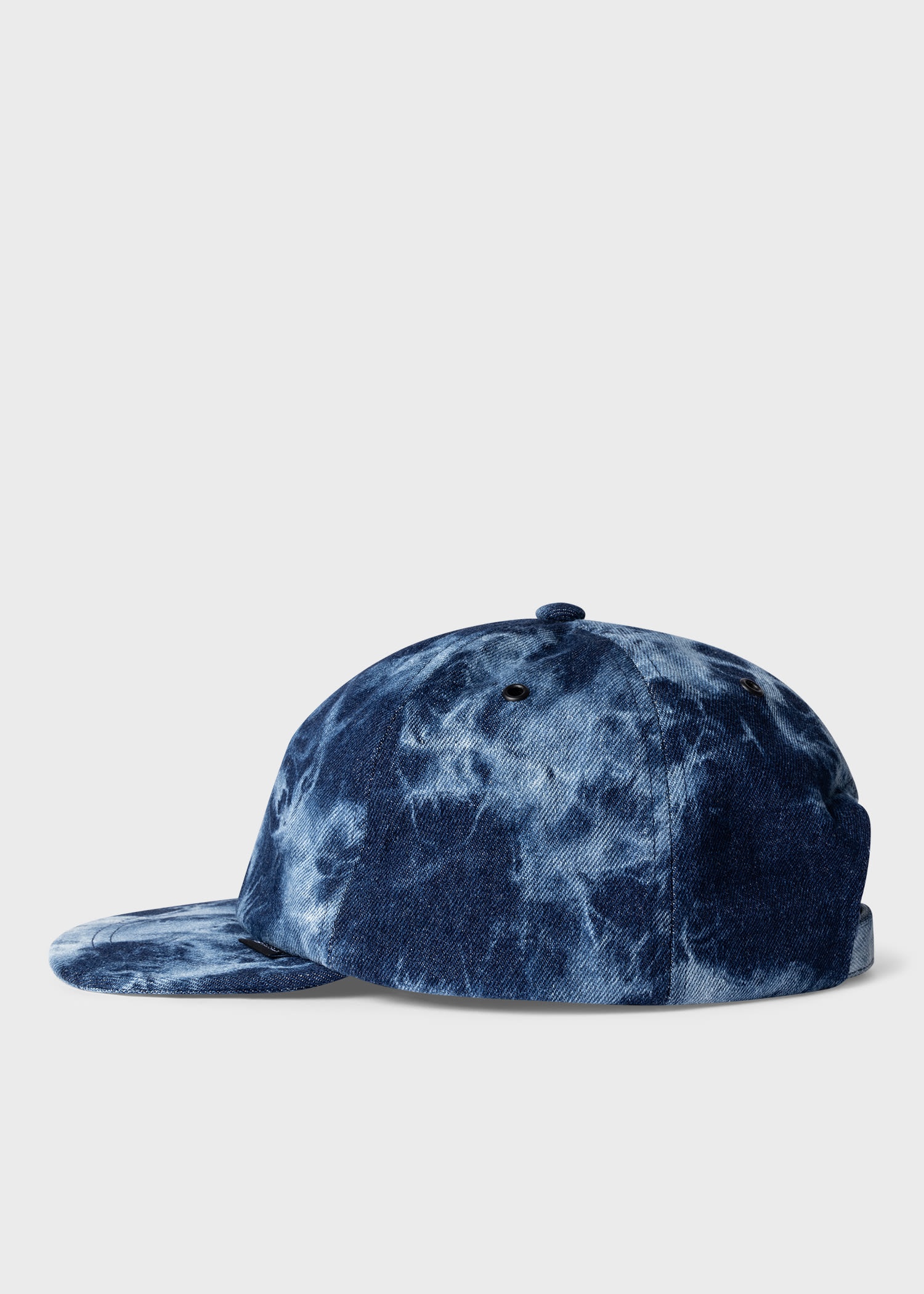 Denim 'Clouds' Baseball Cap - 1