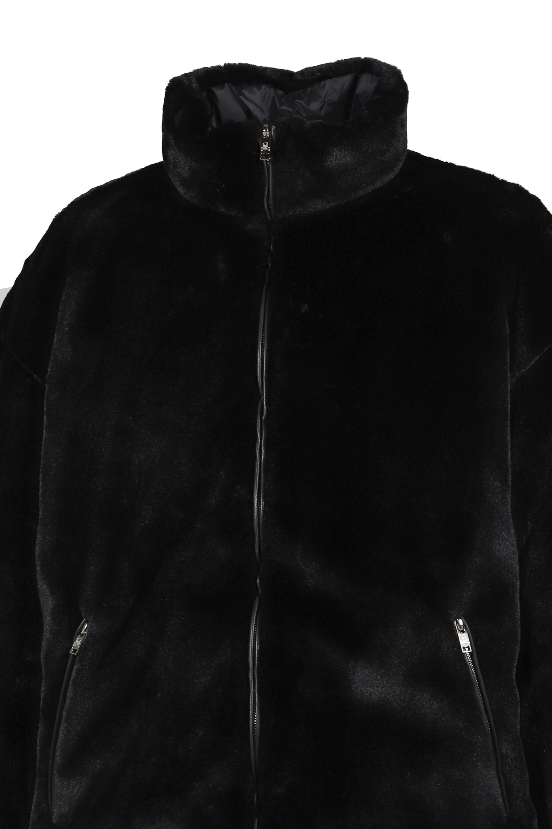 REVERSIBLE DOWN JACKET / BLK - 4