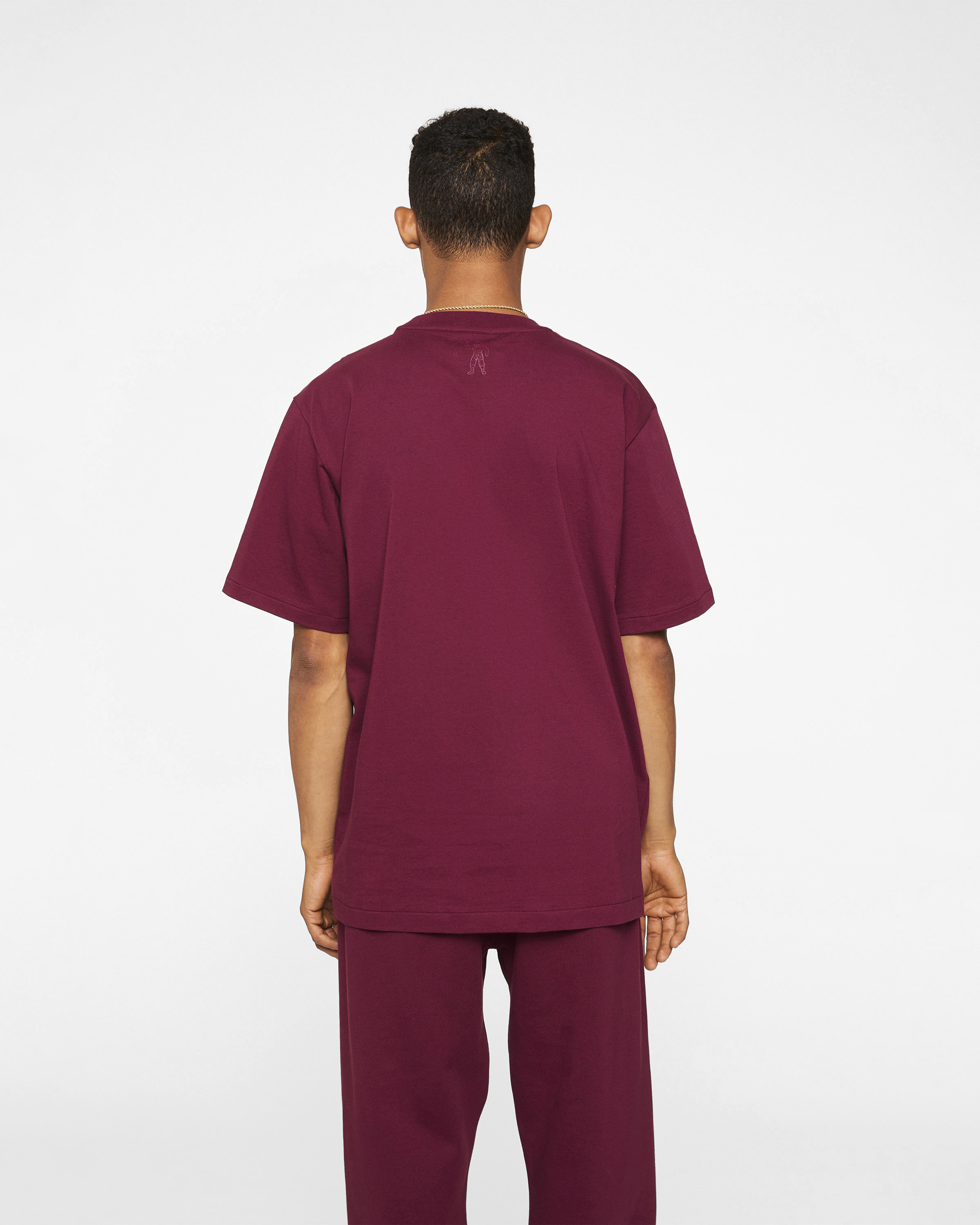 FLOCKED LOGO TEE - 5