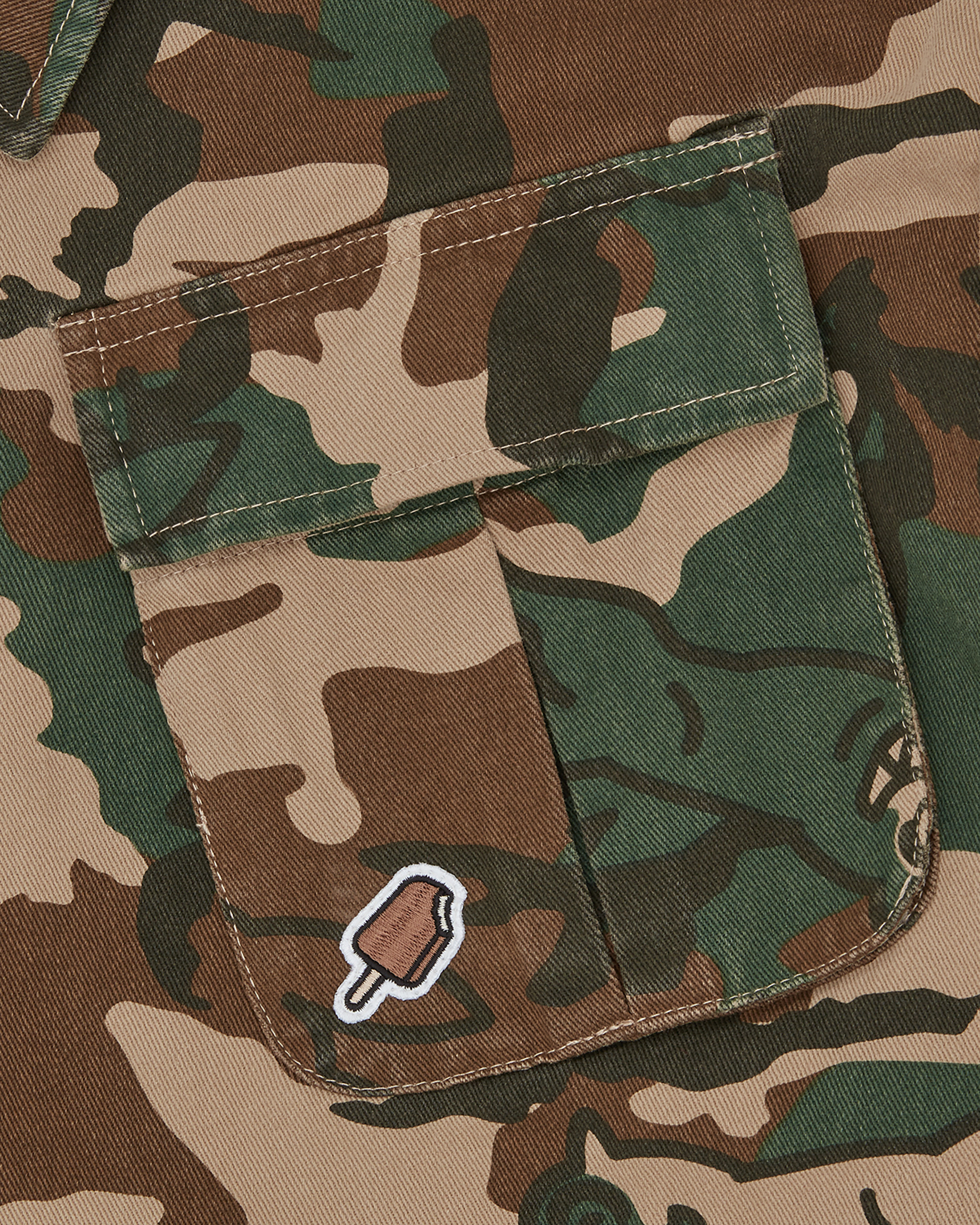 RUNNING DOG WOODLAND CAMO FIELD JACKET - 6
