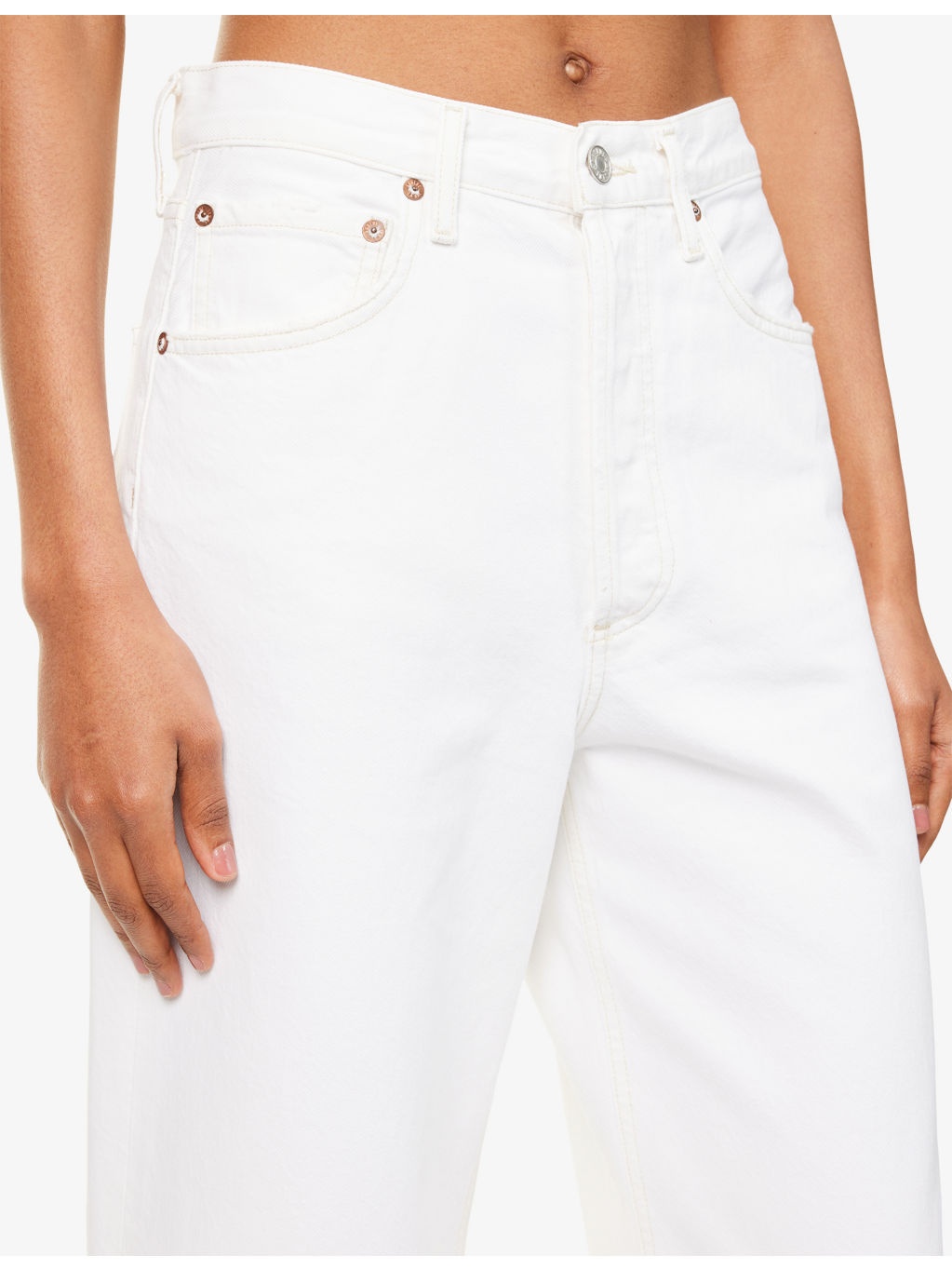 Dame Jean Wide-Leg Denim Jeans - 5