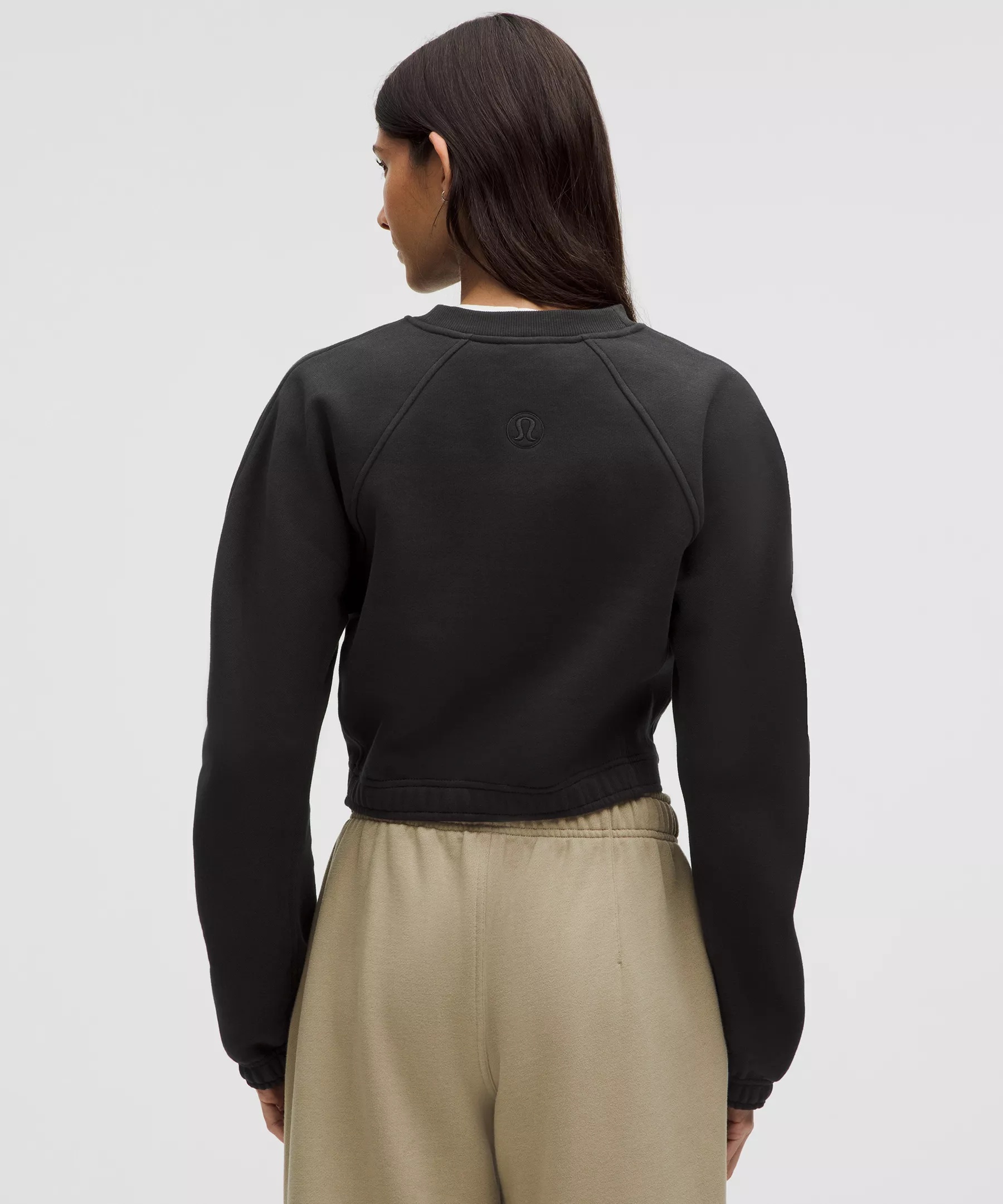 Scuba Cropped Relaxed Crewneck - 3