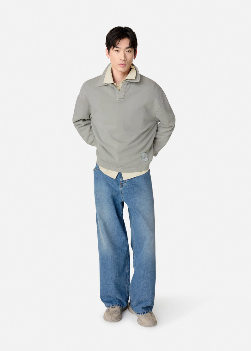 Alba Washed Polo Sweater 3