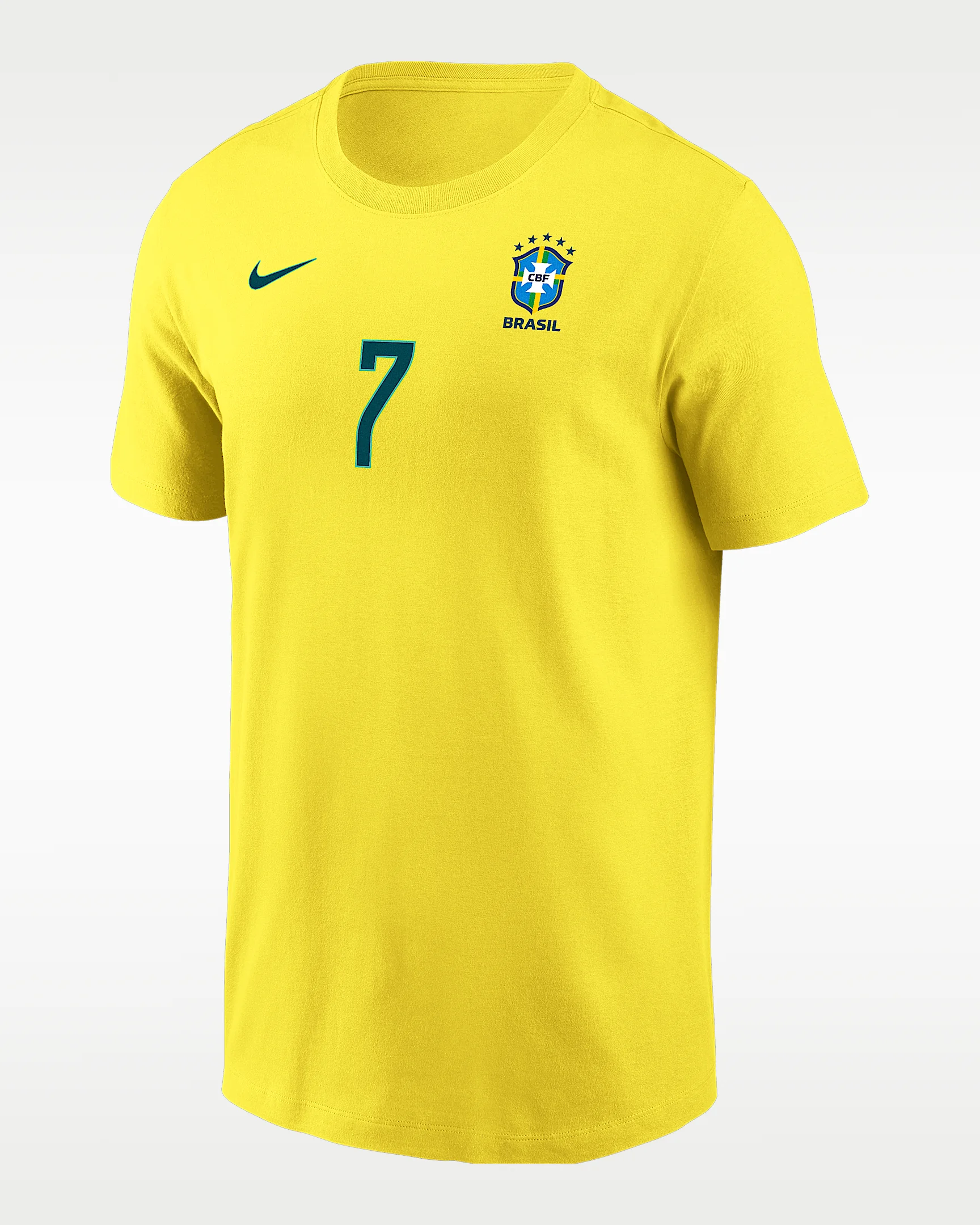 Vini Jr. Brazil Men's Nike Soccer T-Shirt - 1