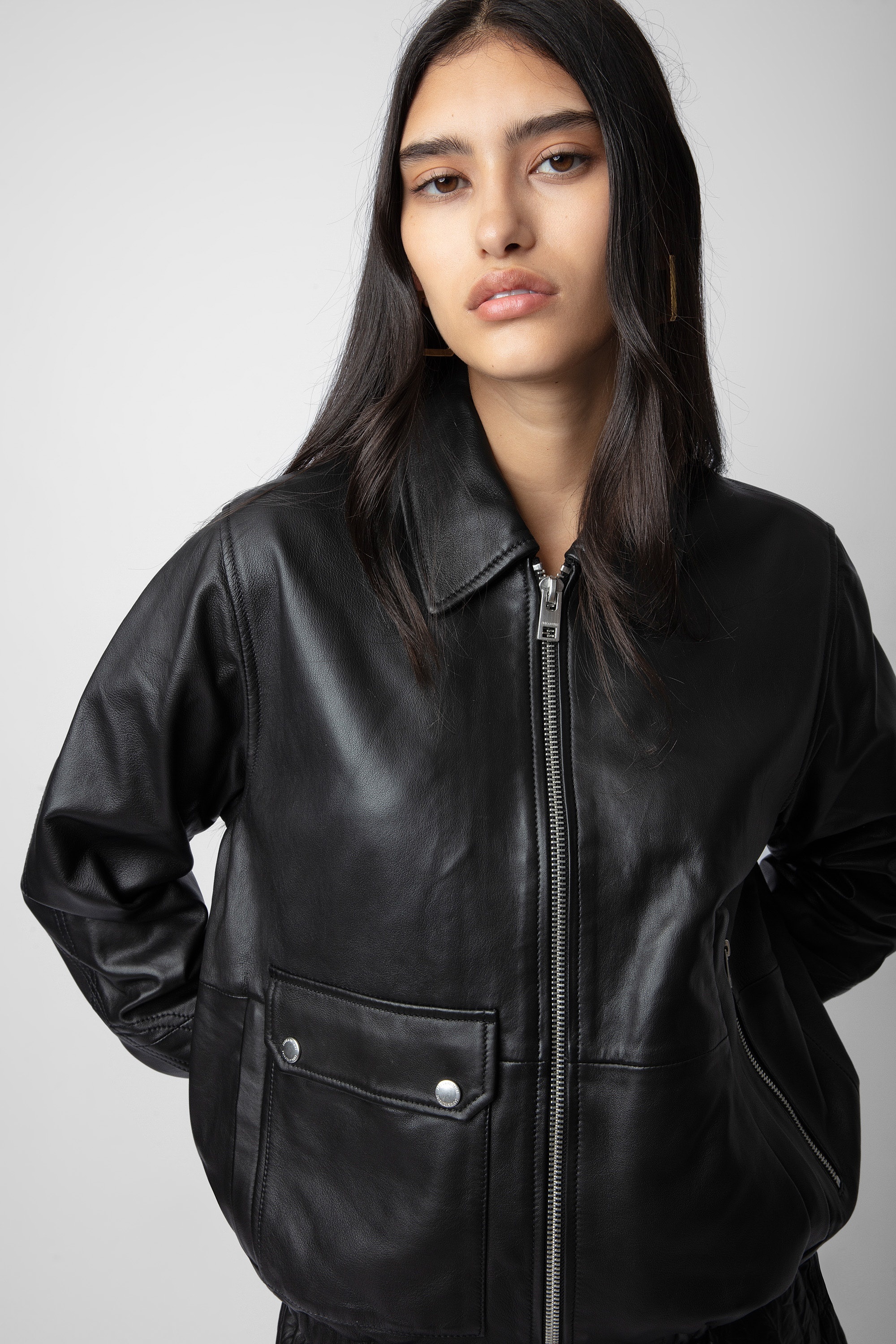 Lyssa Leather Jacket - 3