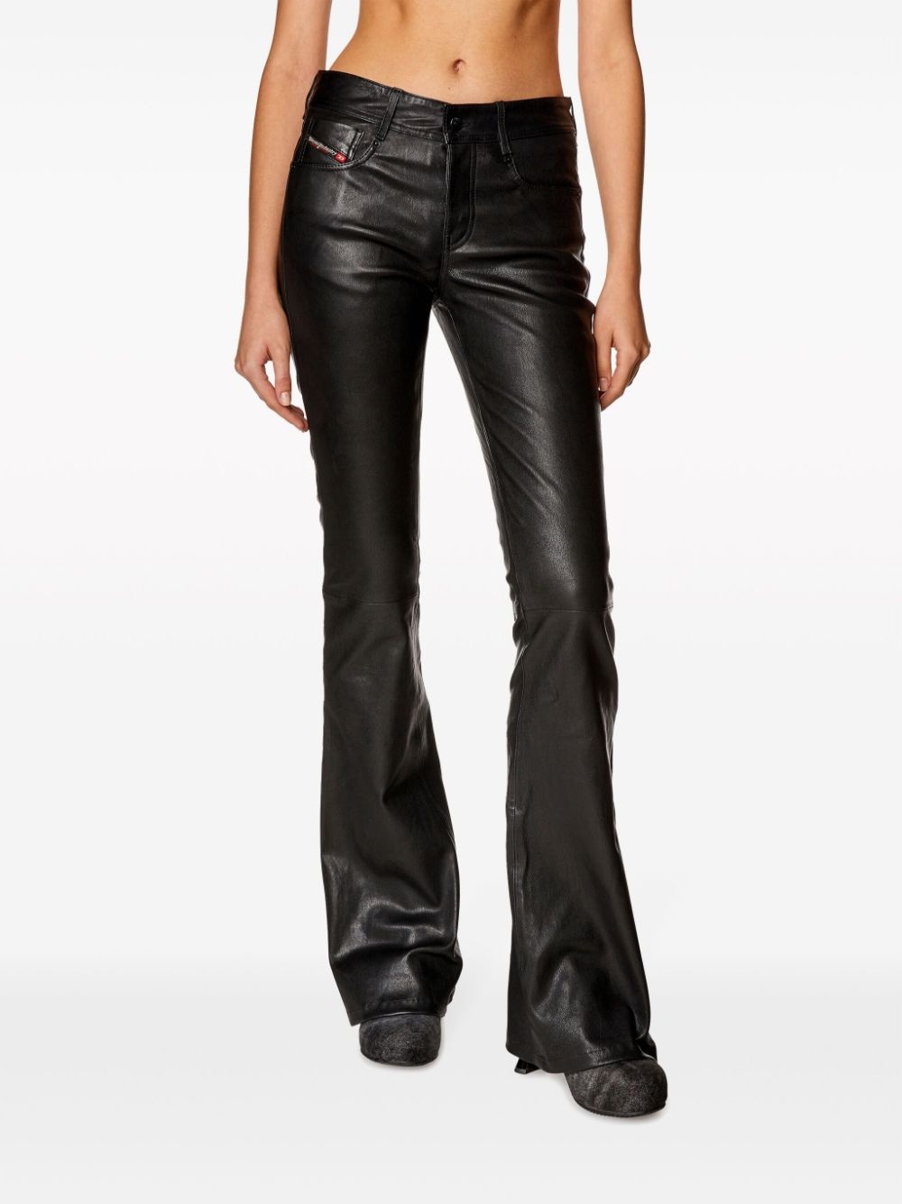 L-Stellar leather trousers - 3